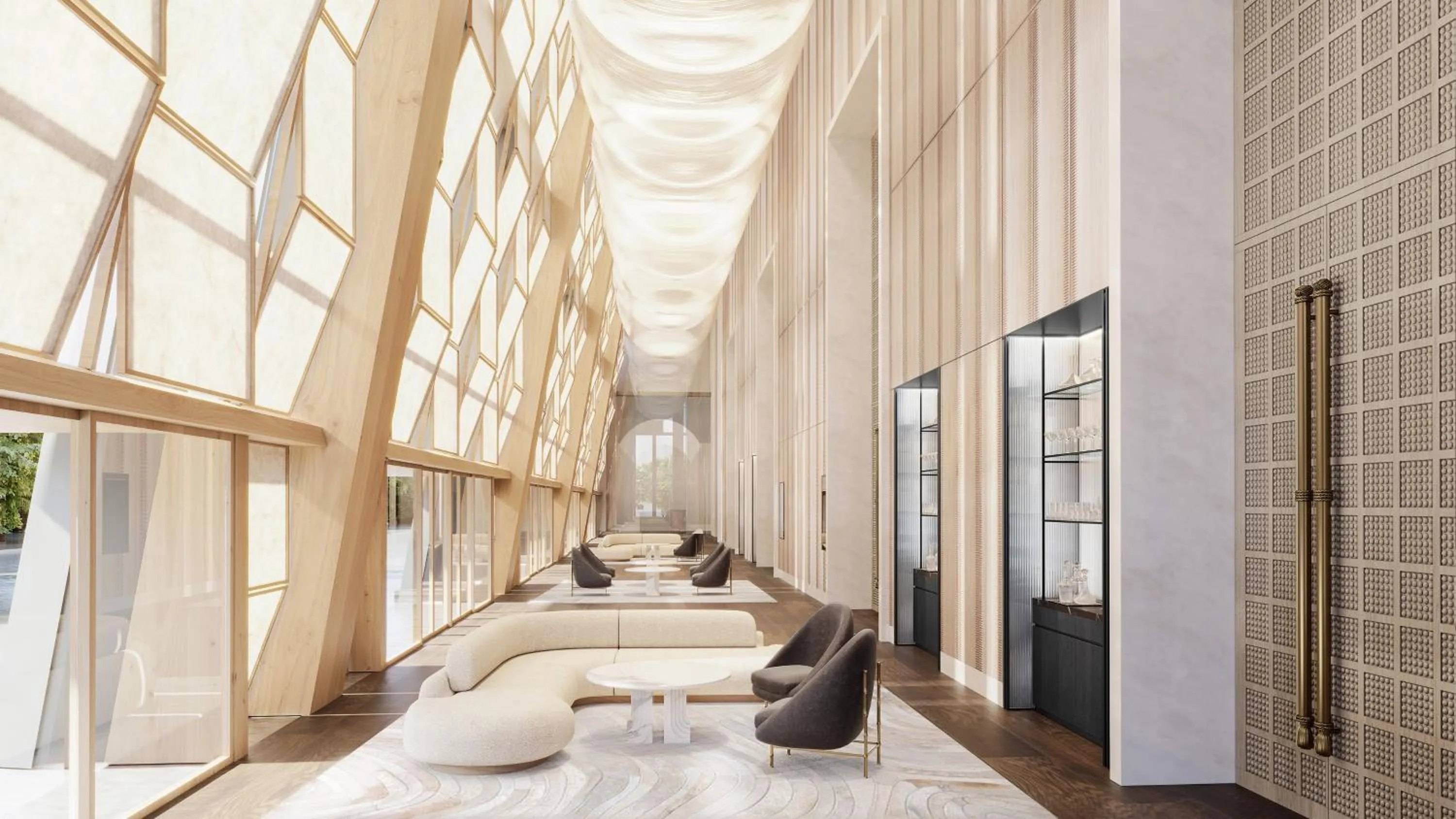 Meeting/conference room, Bed in InterContinental Wuxi Taihu New City by IHG