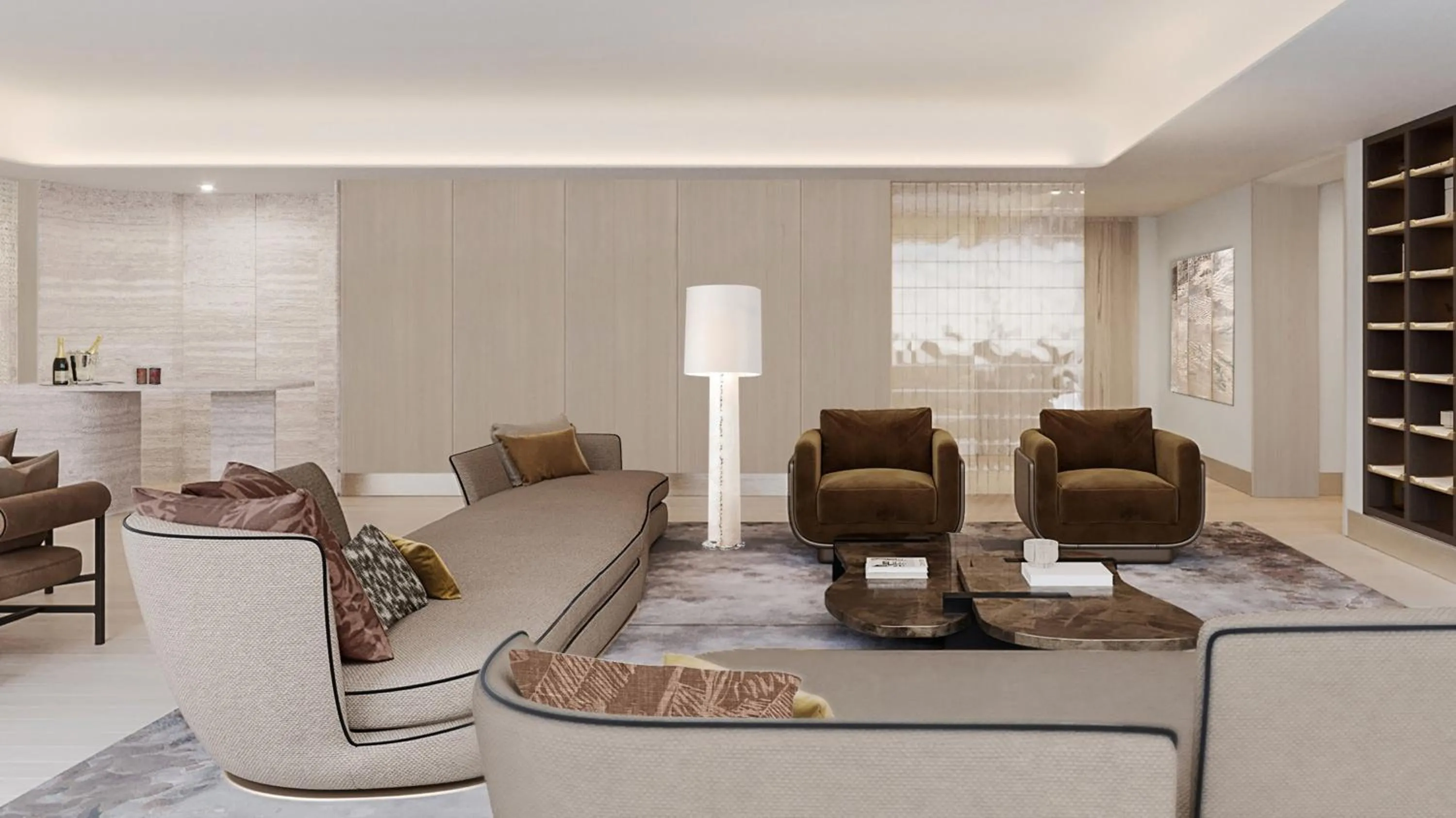 Bedroom in InterContinental Wuxi Taihu New City by IHG