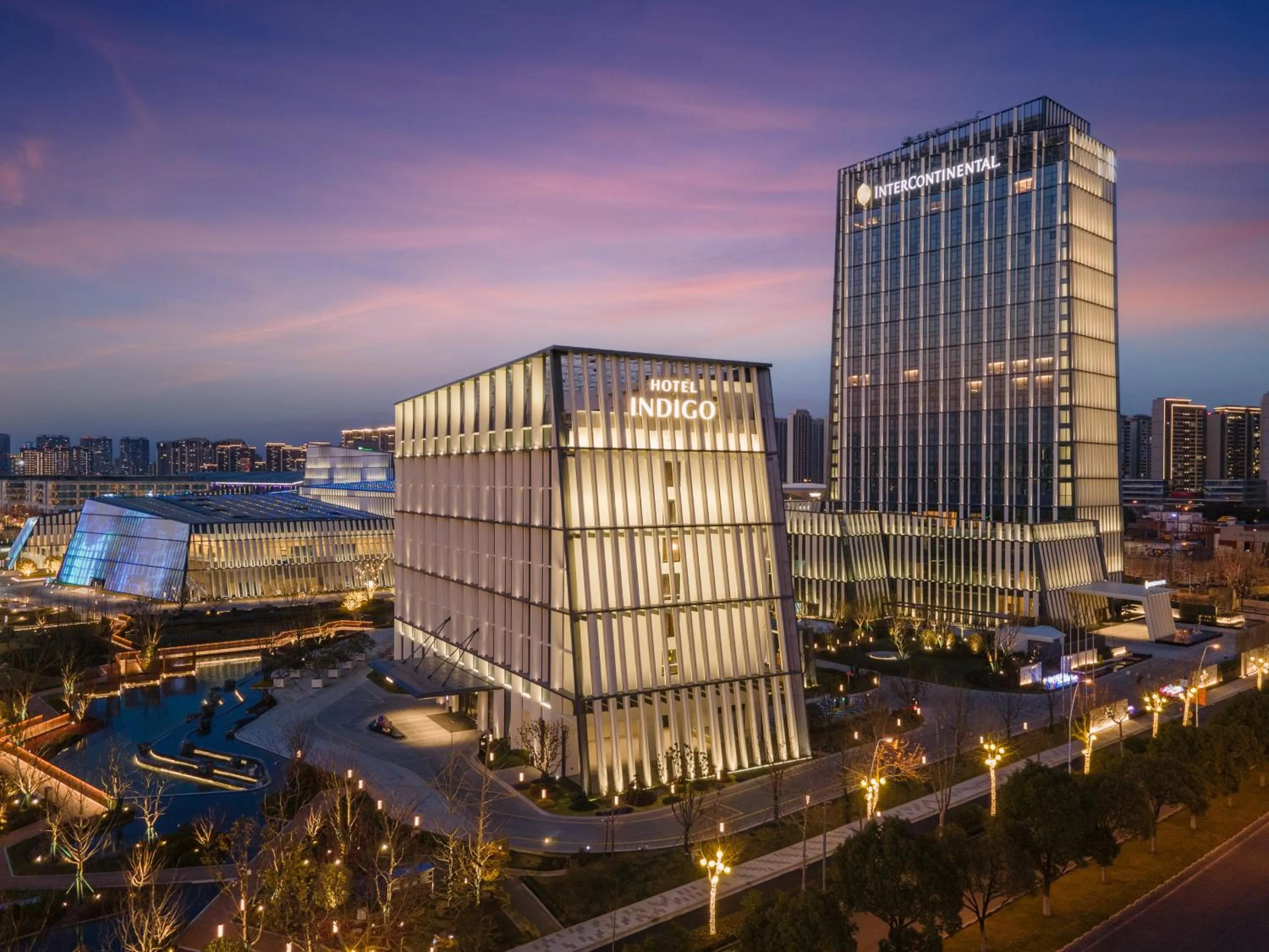 Property building in Hotel Indigo Wuxi Taihu New City