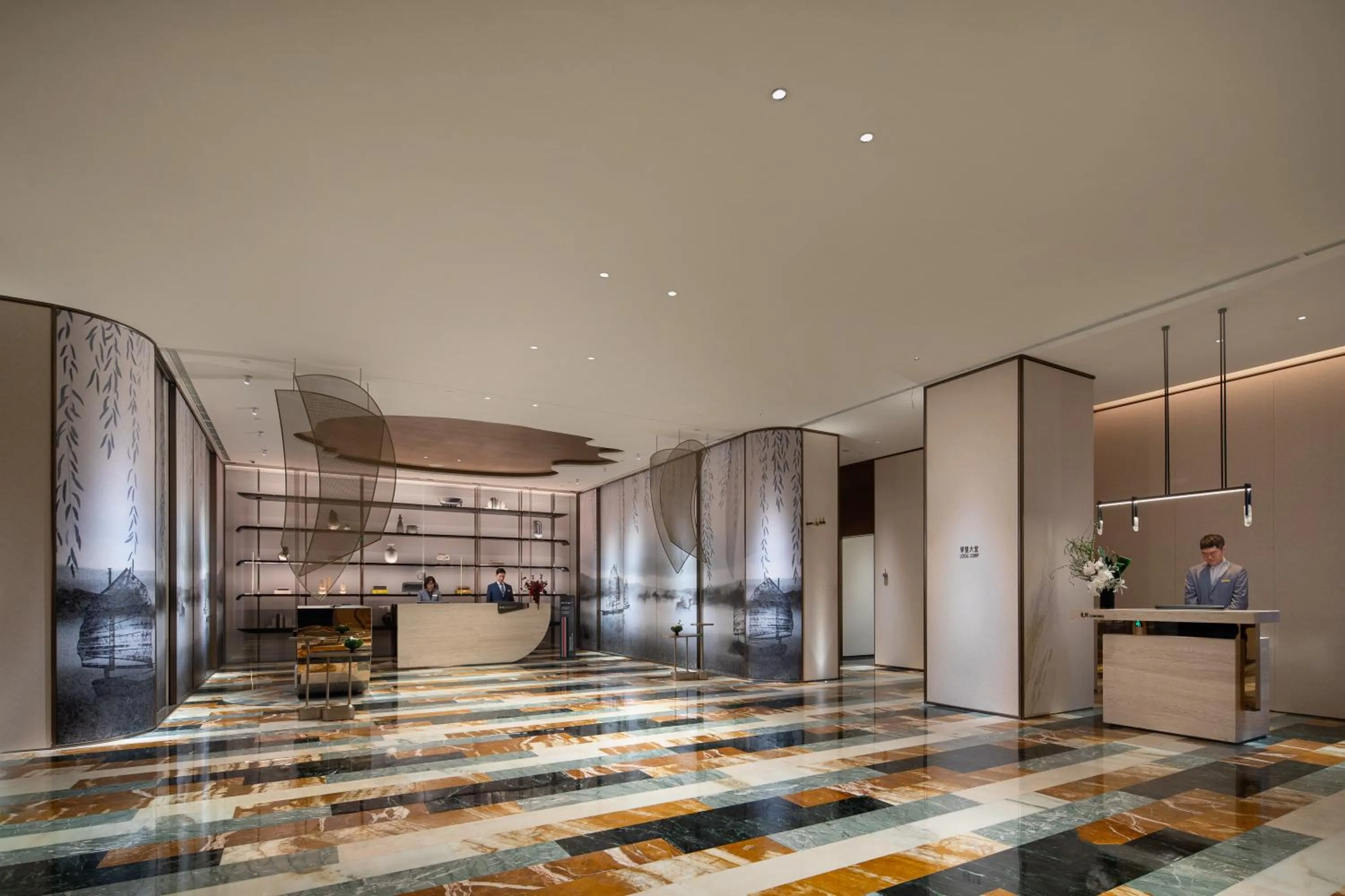 Lobby or reception in Hotel Indigo Wuxi Taihu New City