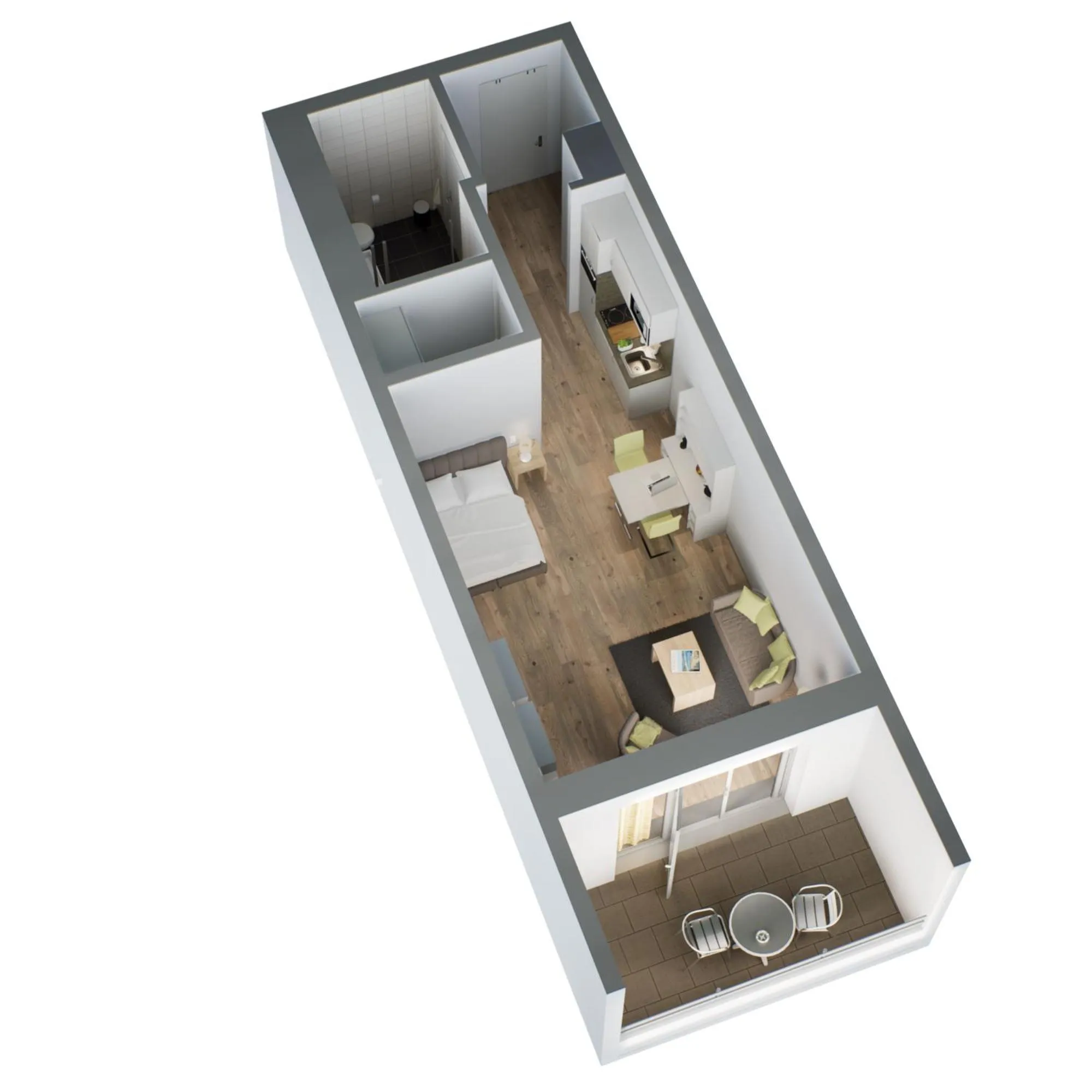 Photo of the whole room in ADAPT APARTMENT HOTEL Wetzlar