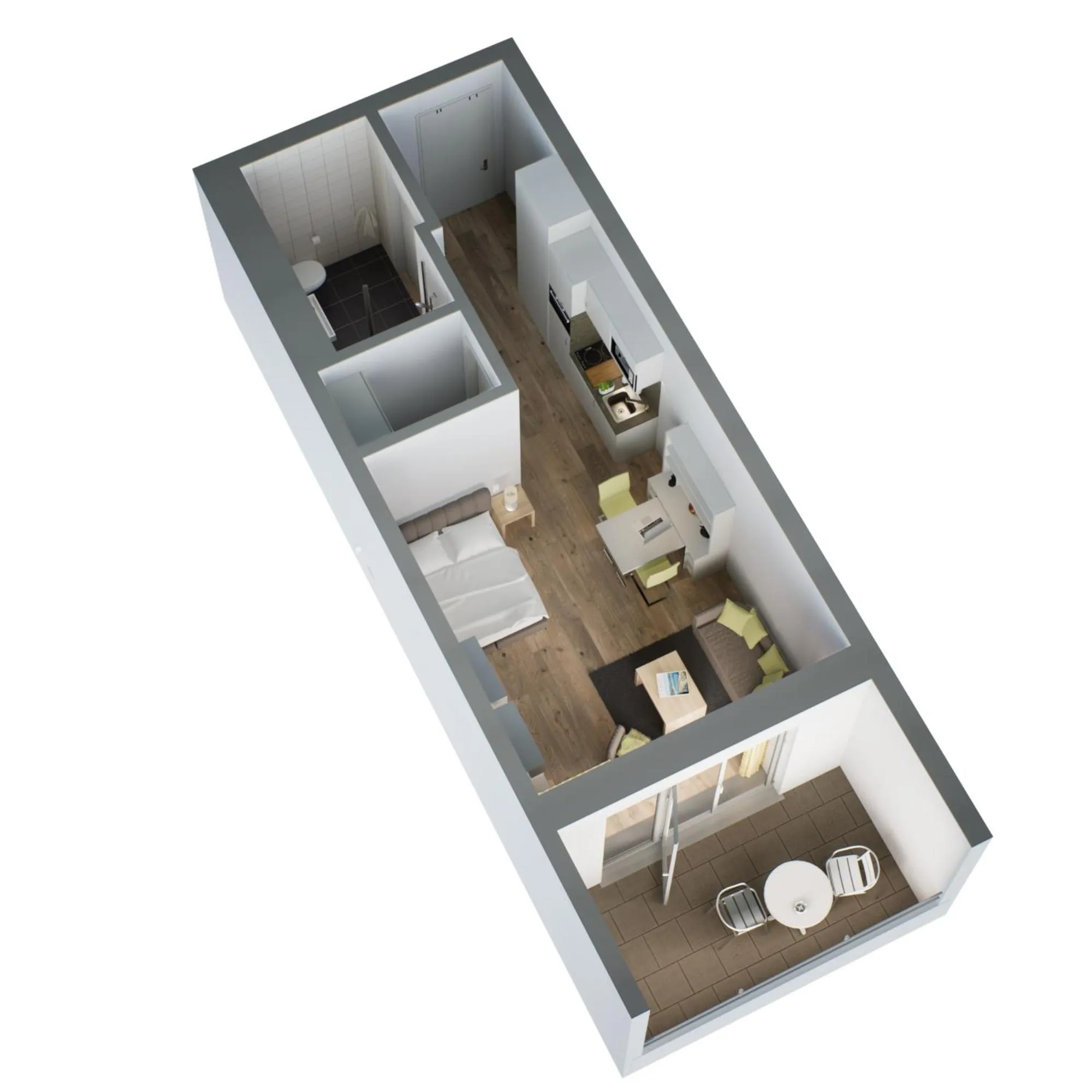 Photo of the whole room in ADAPT APARTMENT HOTEL Wetzlar