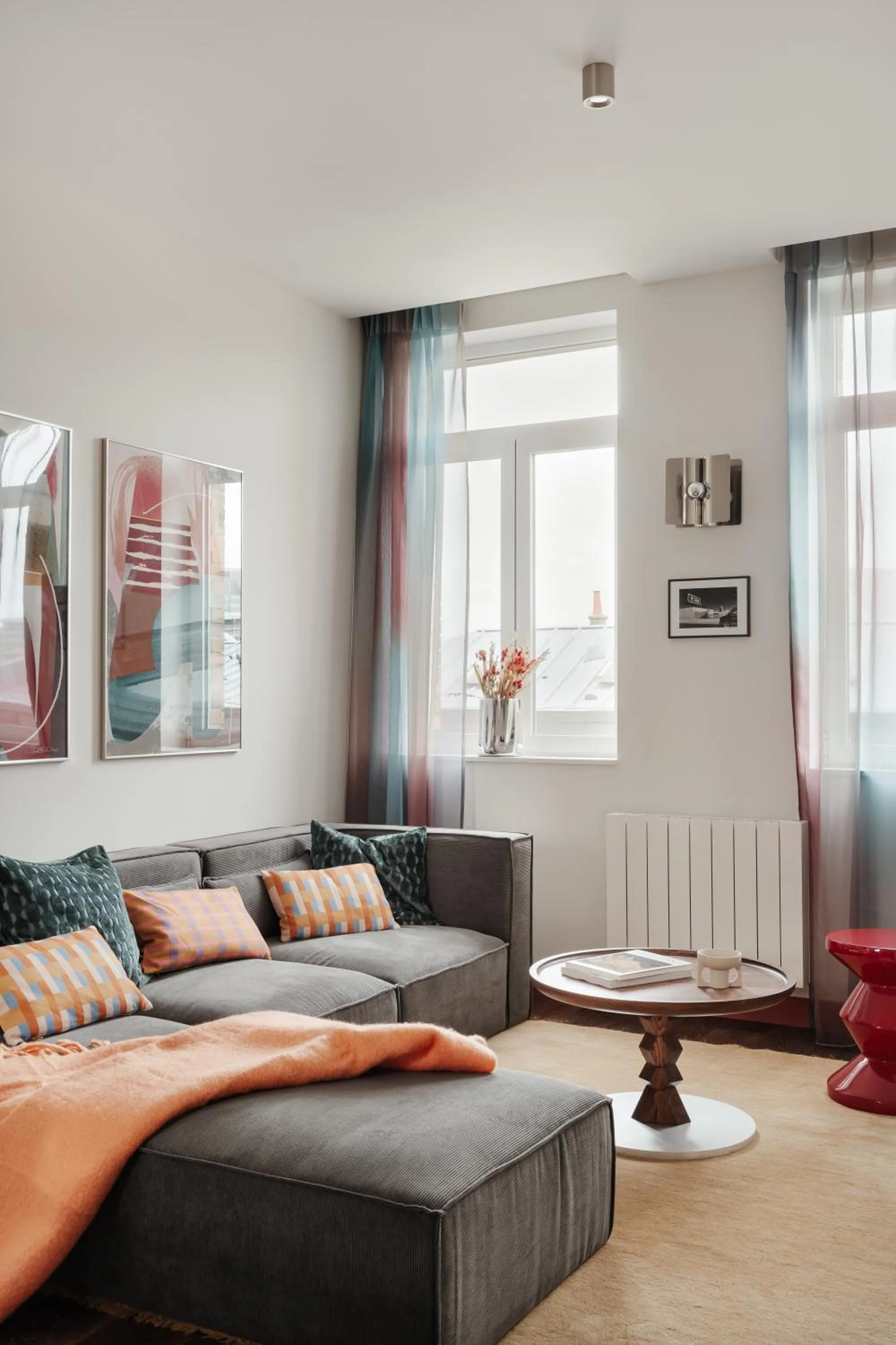 Living room in Edgar Suites Lille - Faidherbe