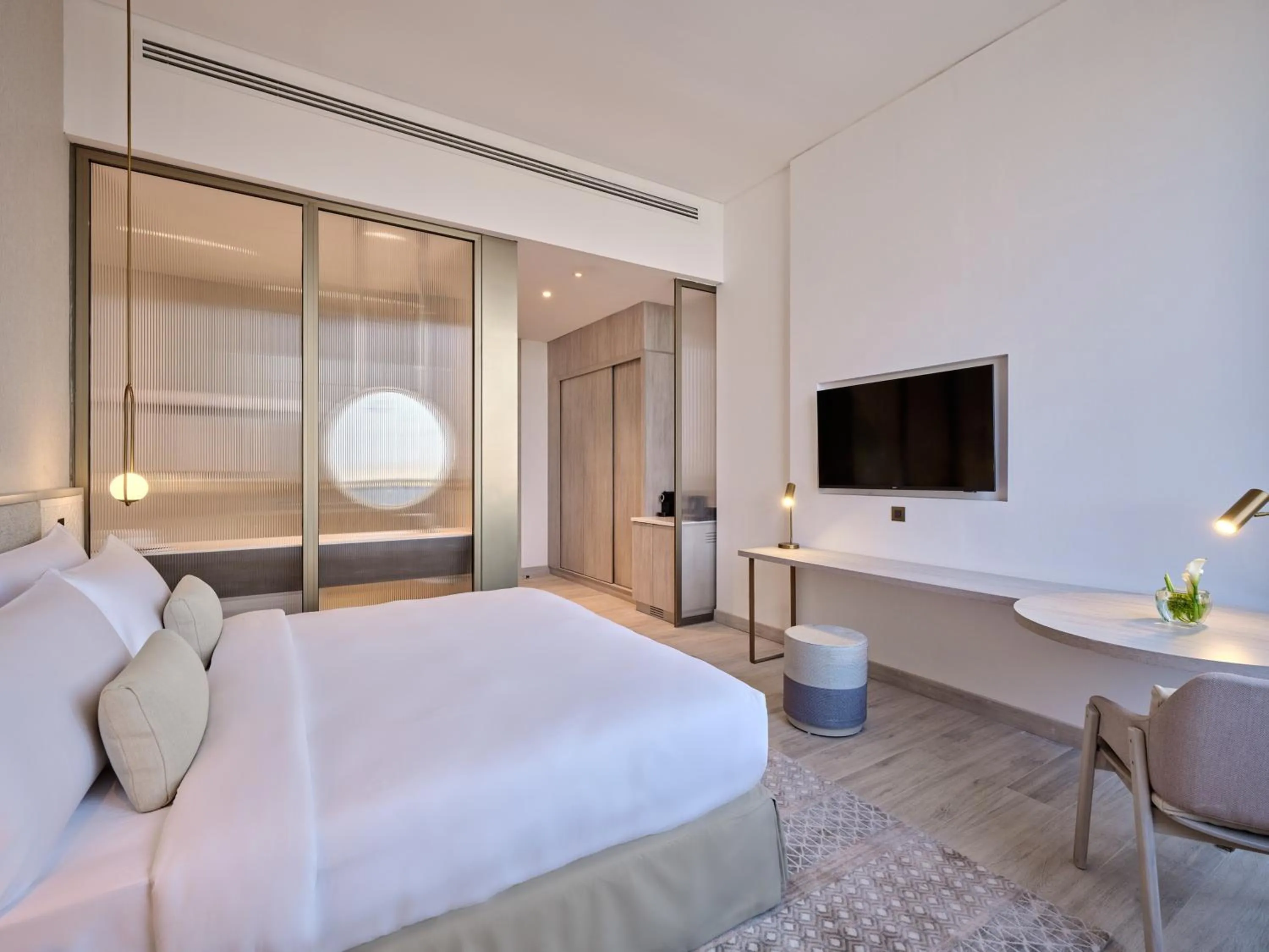 Photo of the whole room, Bed in Arabella Beach Hotel Kuwait, Vignette Collection by IHG