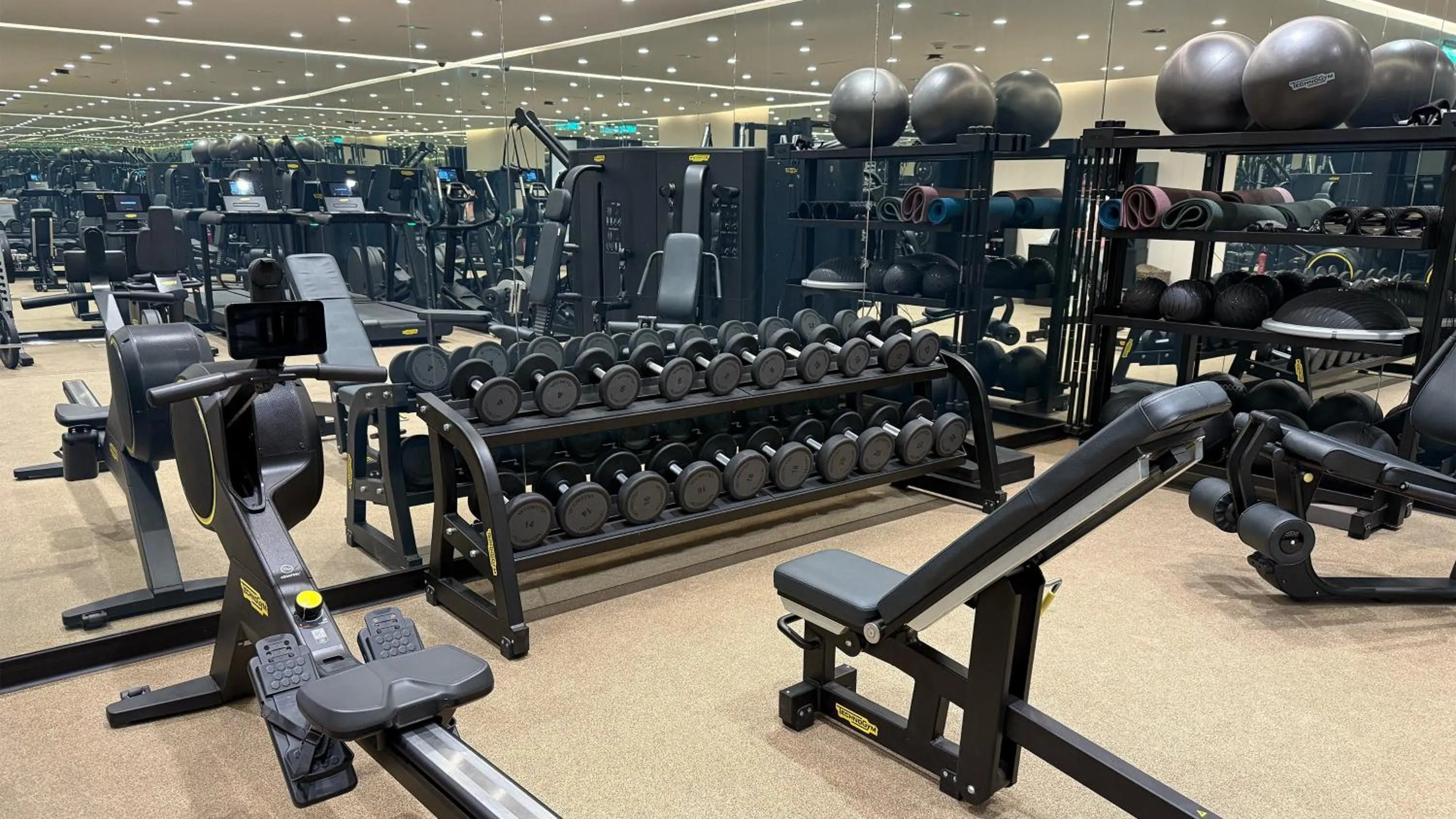 Fitness centre/facilities in Arabella Beach Hotel Kuwait, Vignette Collection by IHG