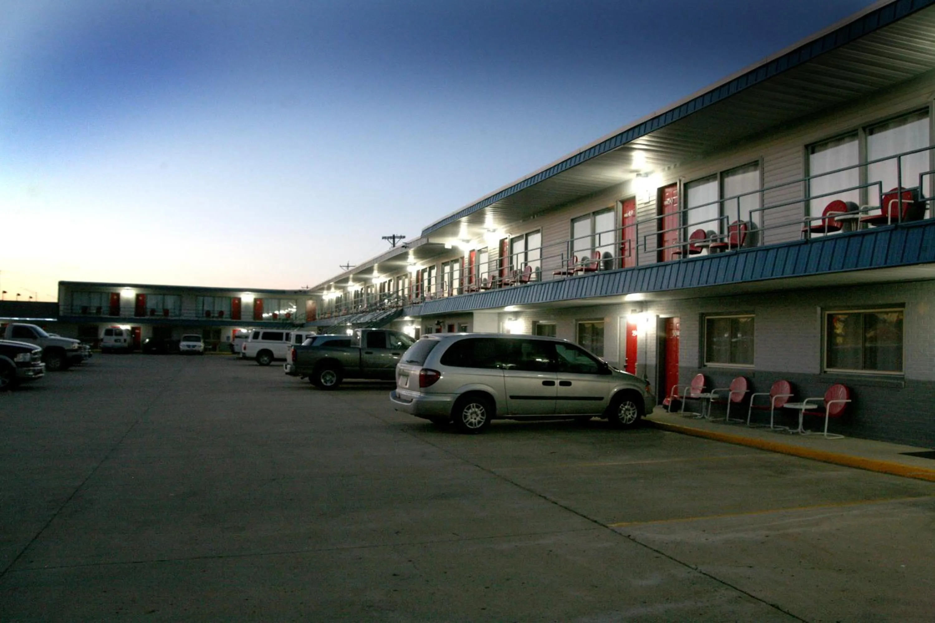 Property building in South T Motel