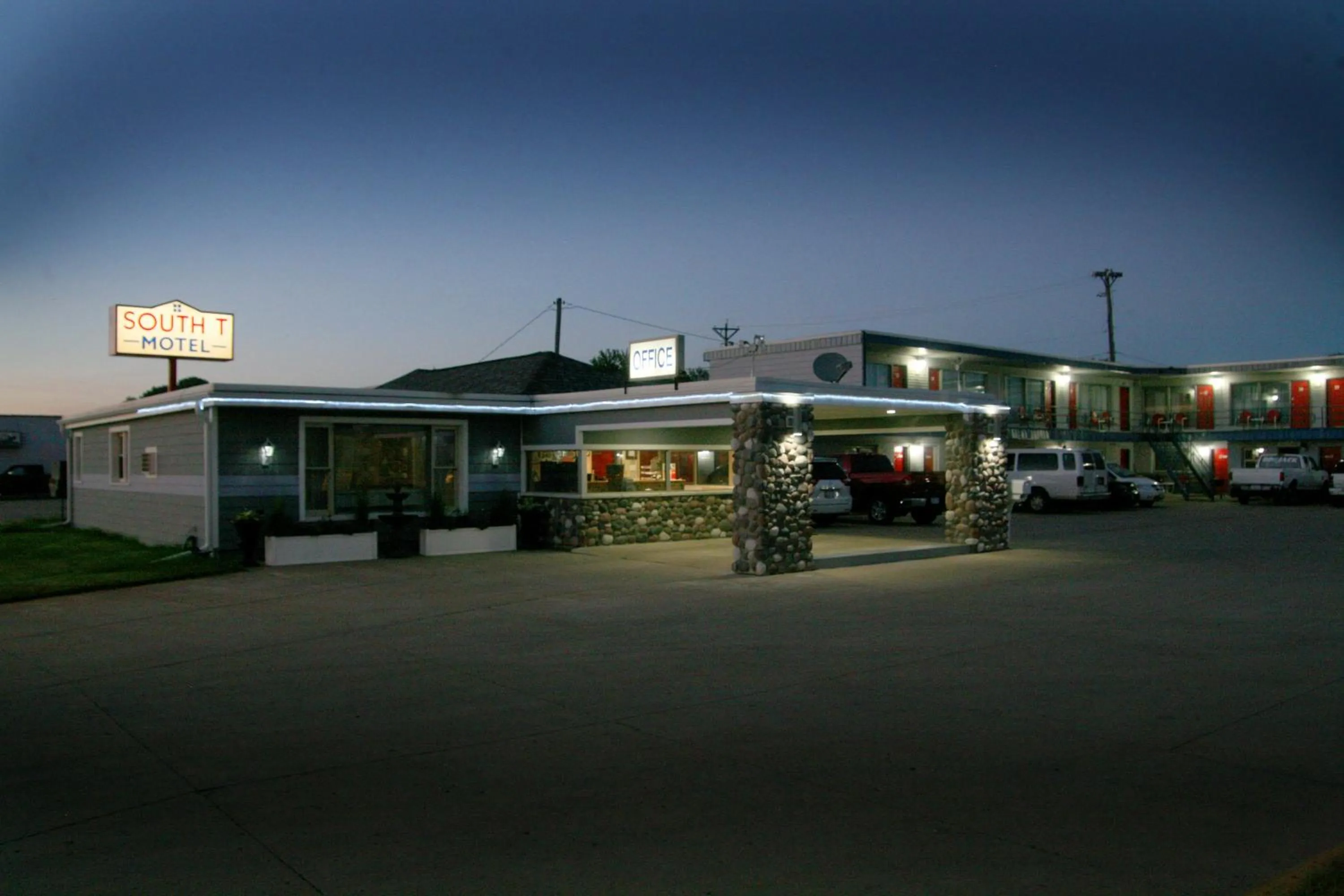 Property building in South T Motel