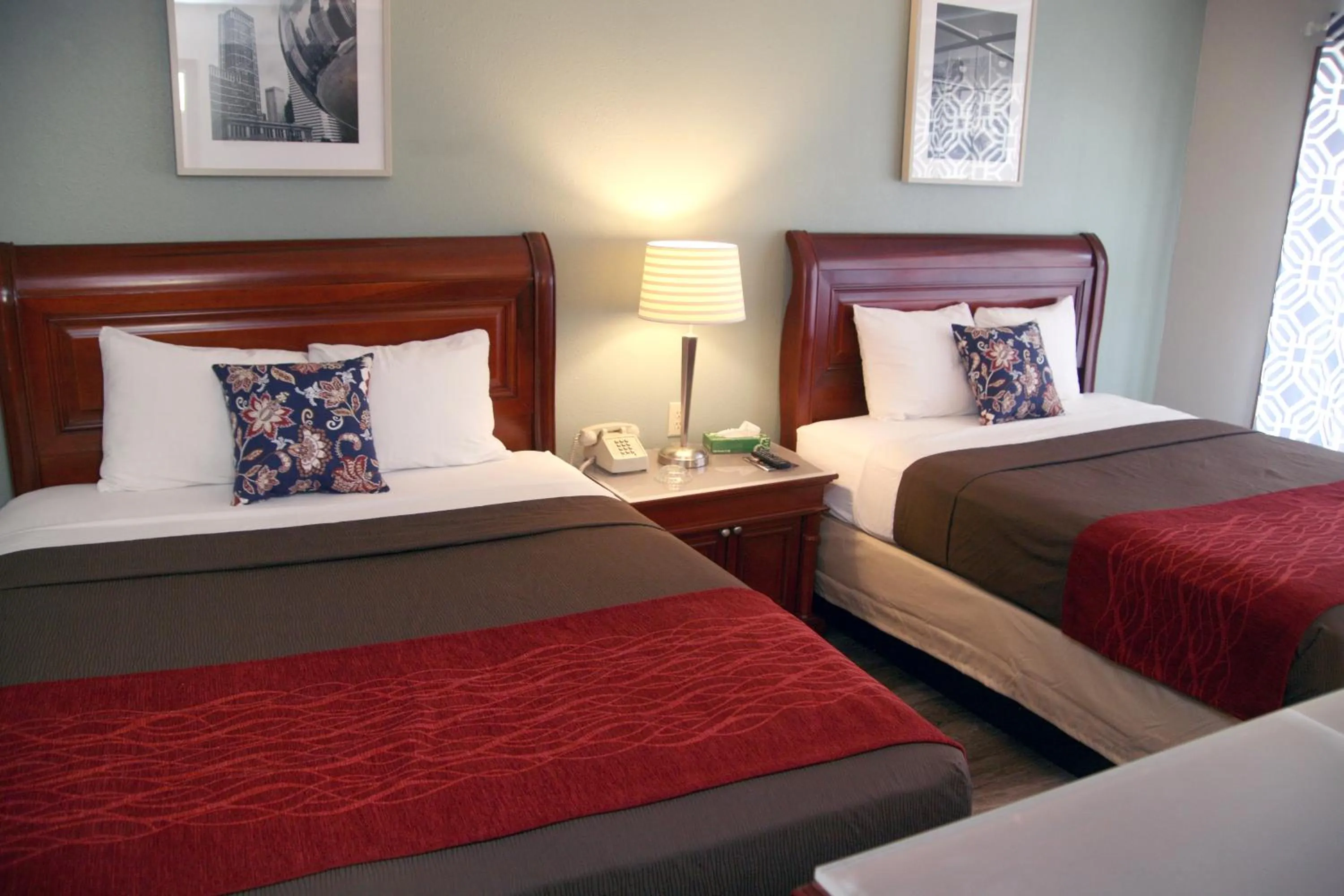 Bed in South T Motel