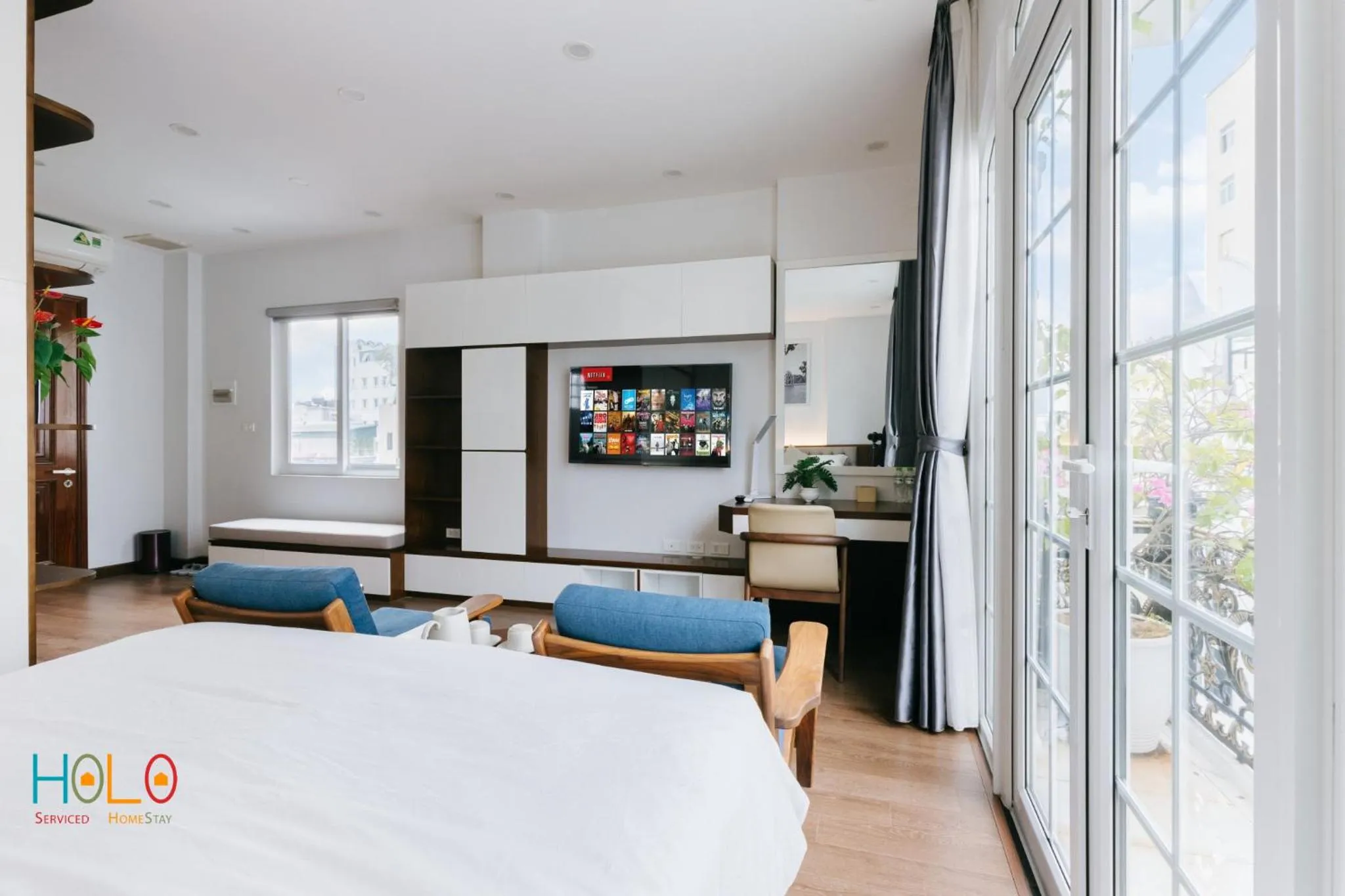 Bedroom, Bed in HoLo Central Hanoi - Serviced HomeStay