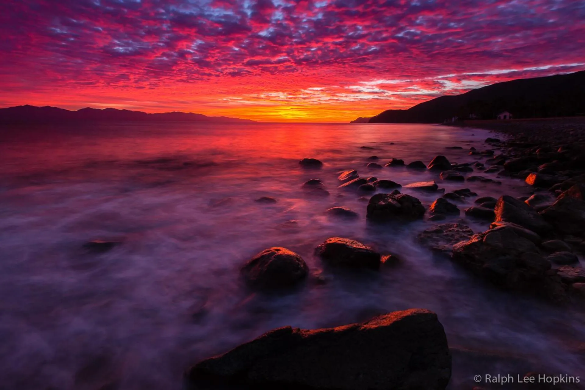 Text overlay in Rancho Las Cruces