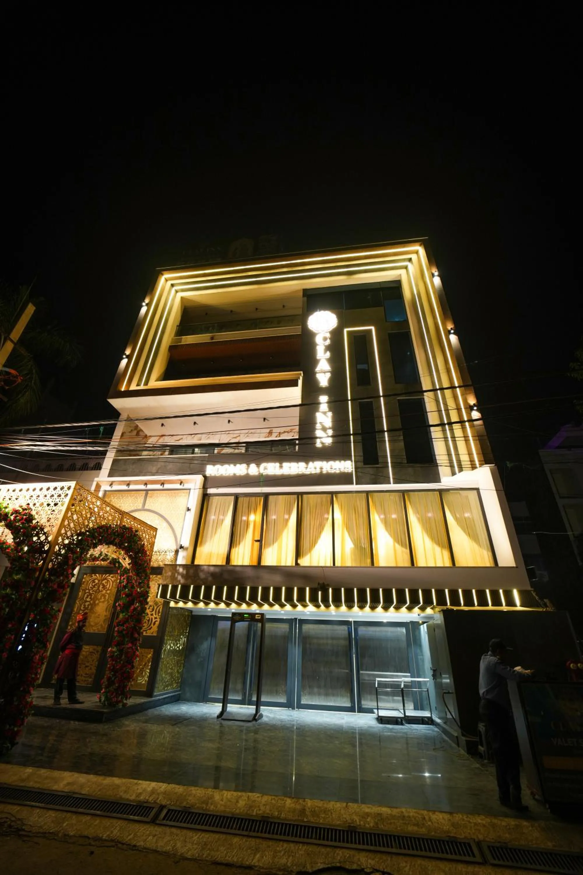 Property building in Clay Inn Hotels, Paschim Vihar