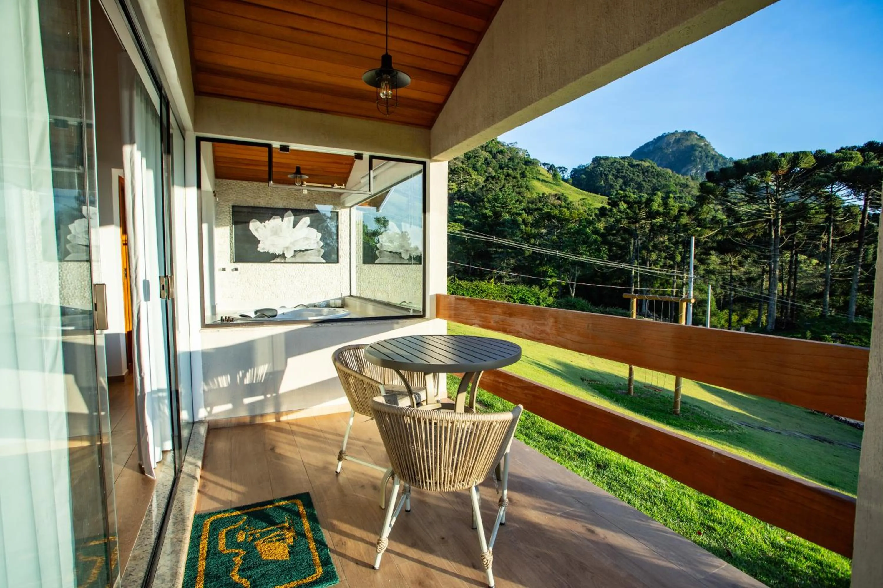 Patio in Chalés Quinta da Boa Vista