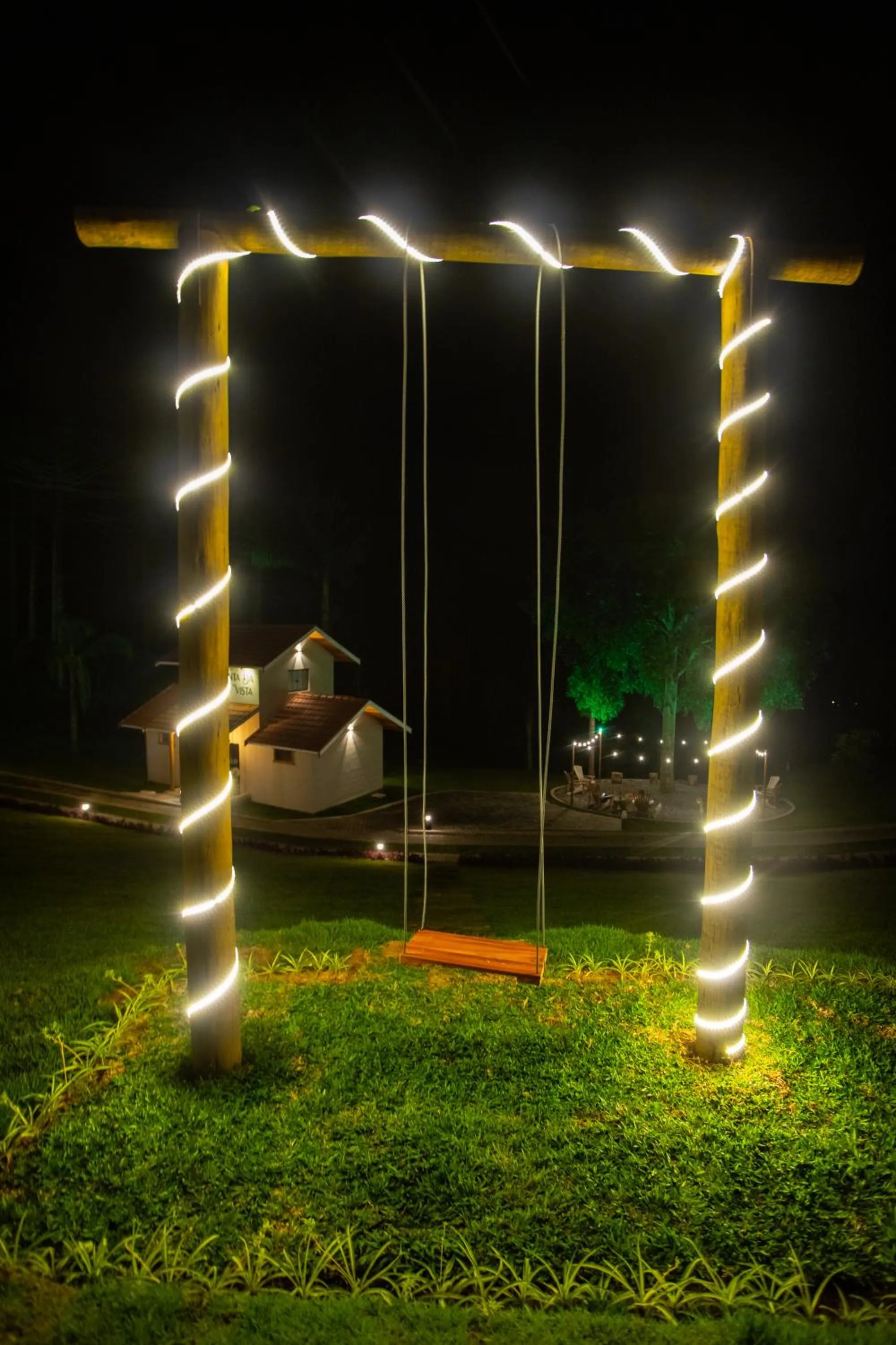 Night in Chalés Quinta da Boa Vista