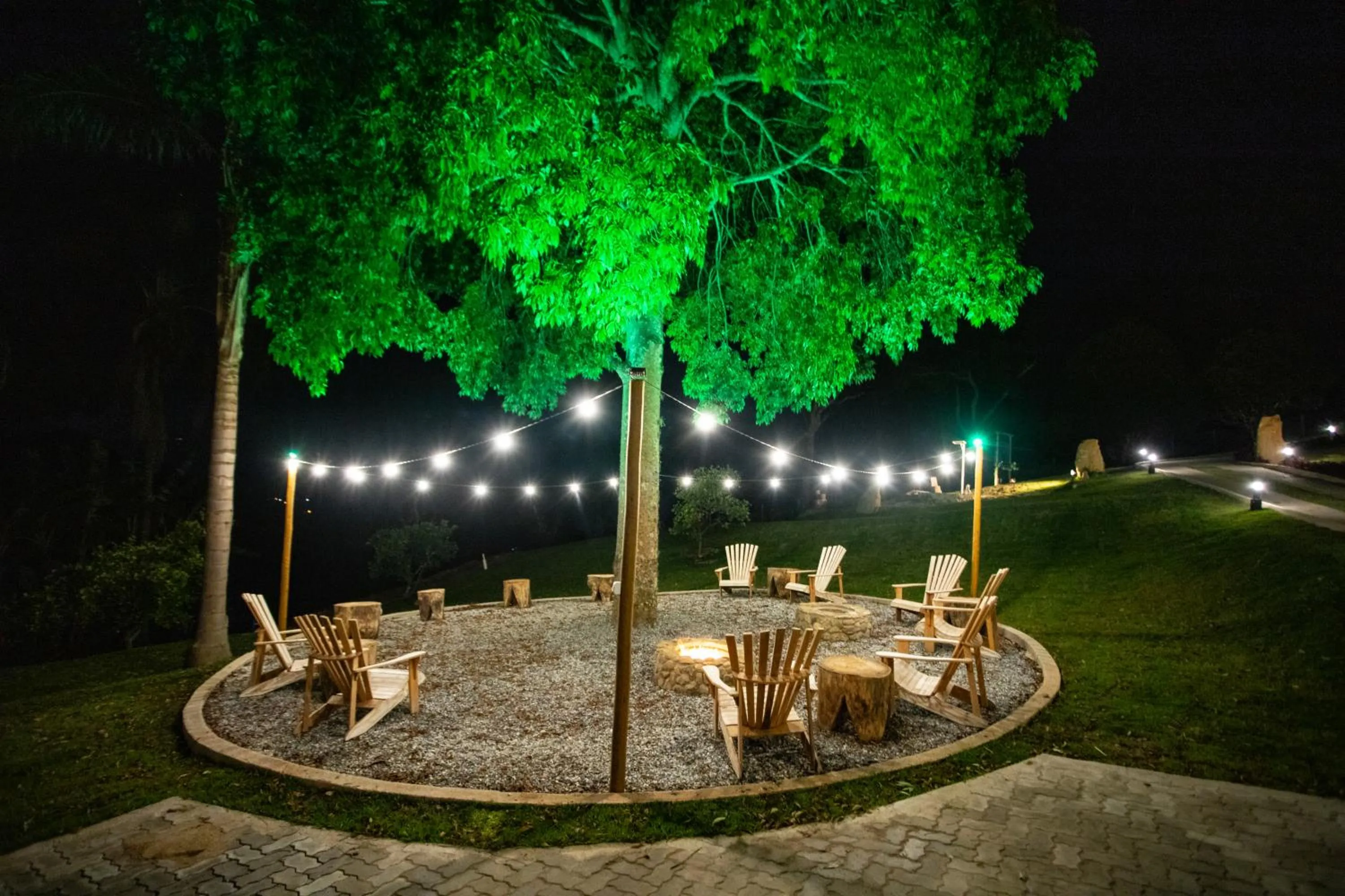 Patio in Chalés Quinta da Boa Vista