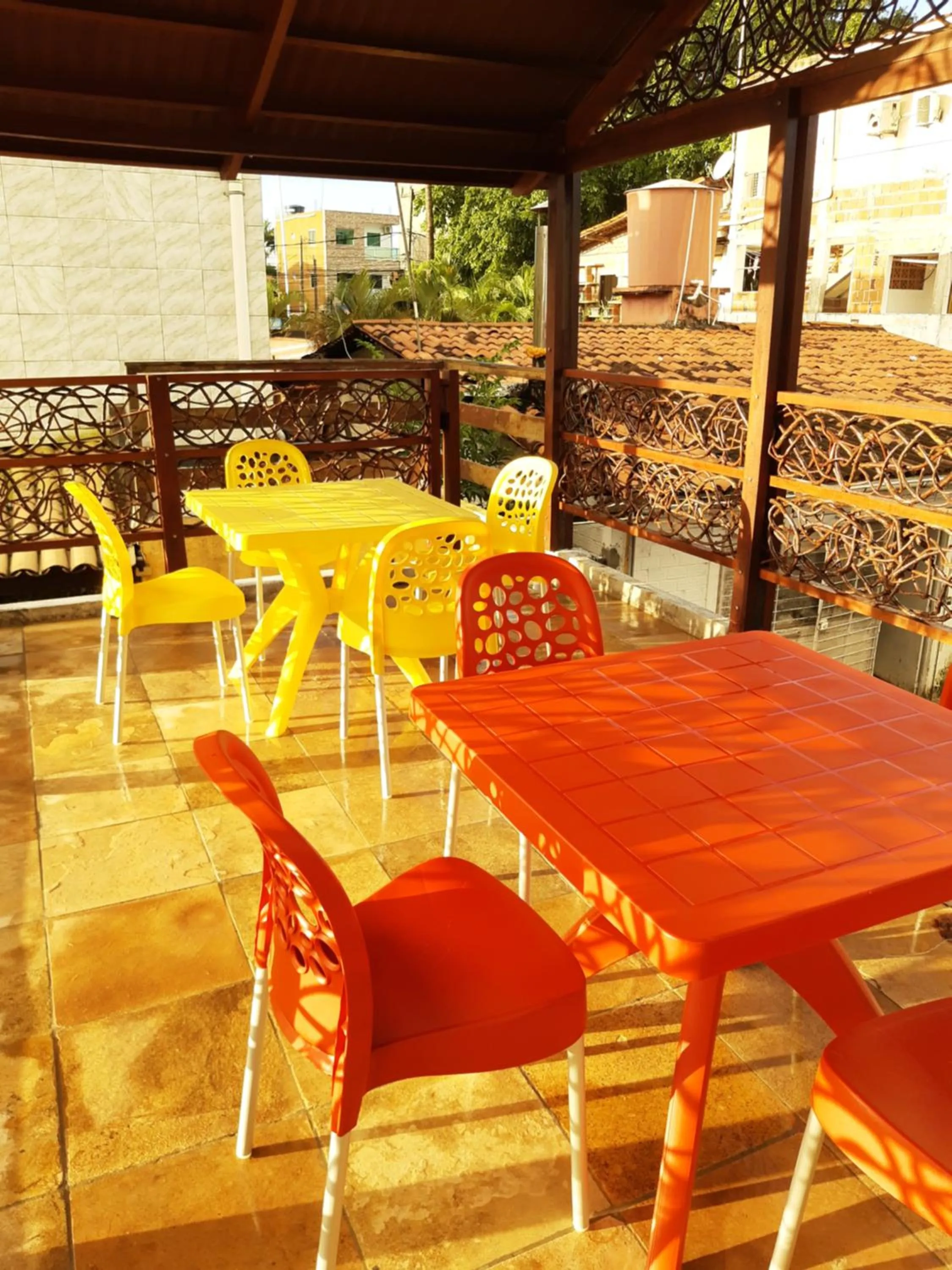 Balcony/Terrace in Suítes São Francisco