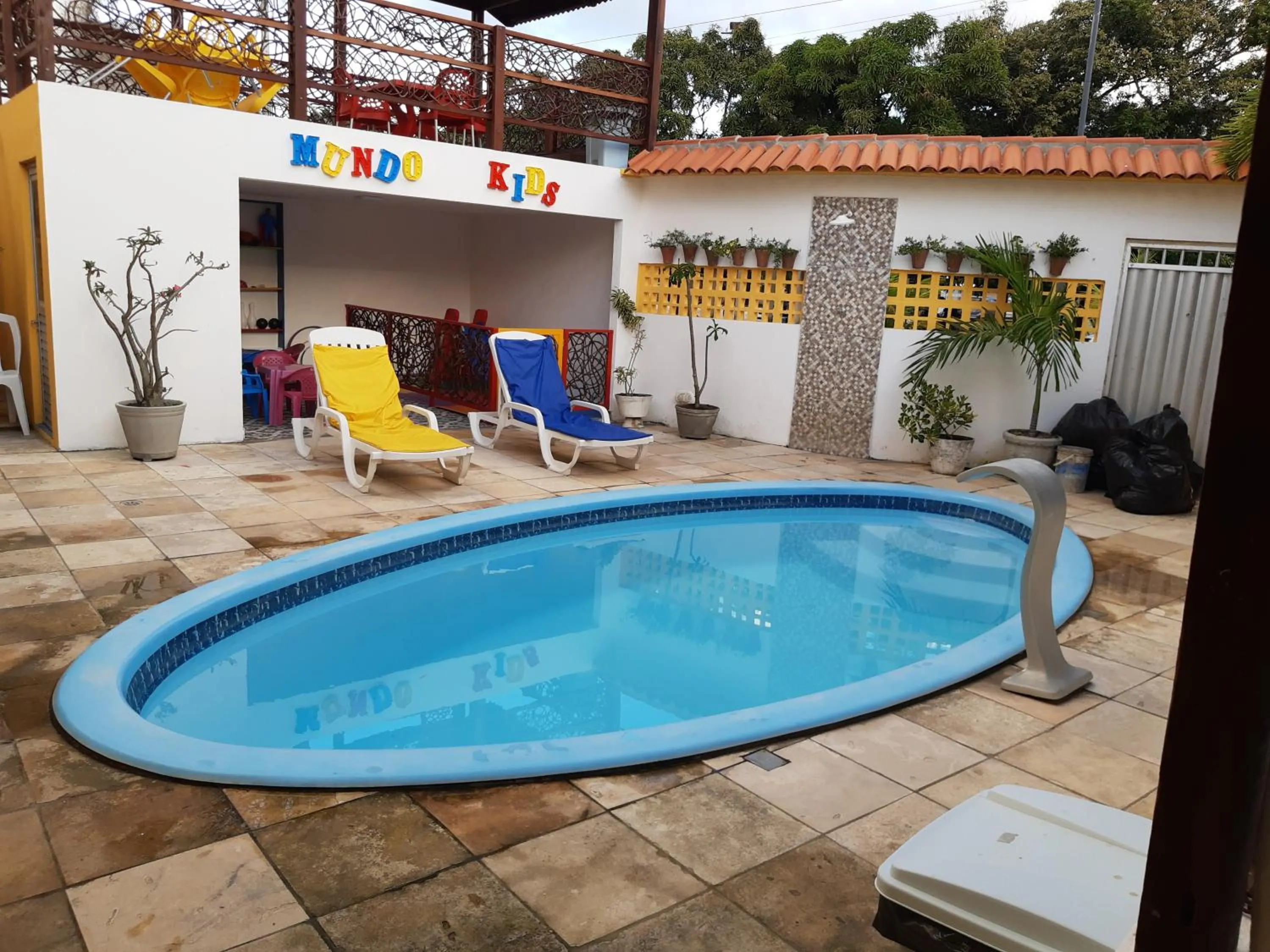 Swimming pool in Suítes São Francisco