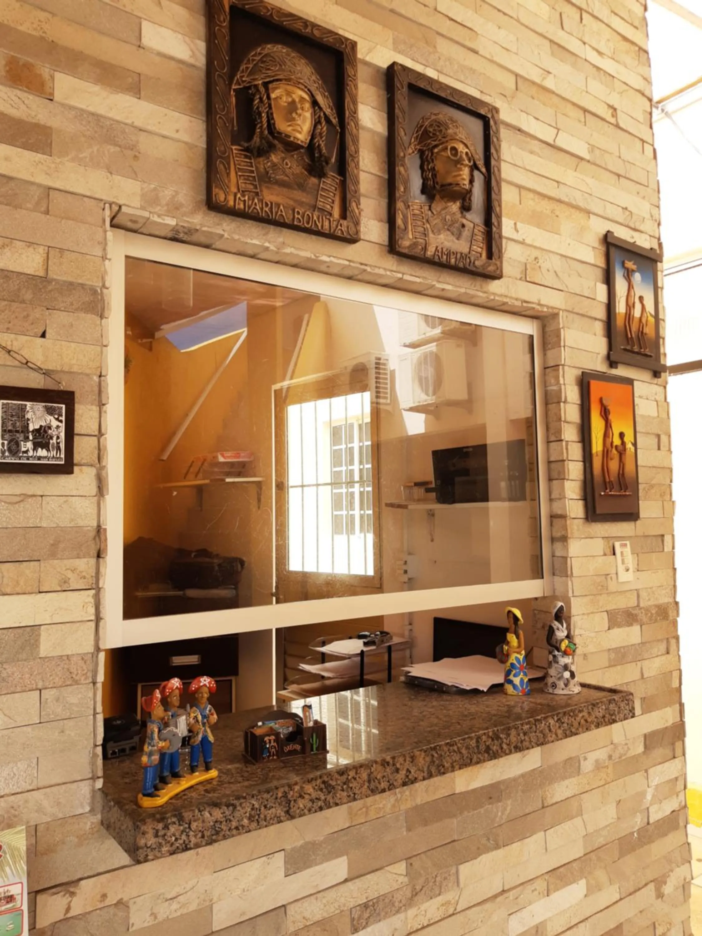 Lobby or reception in Suítes São Francisco