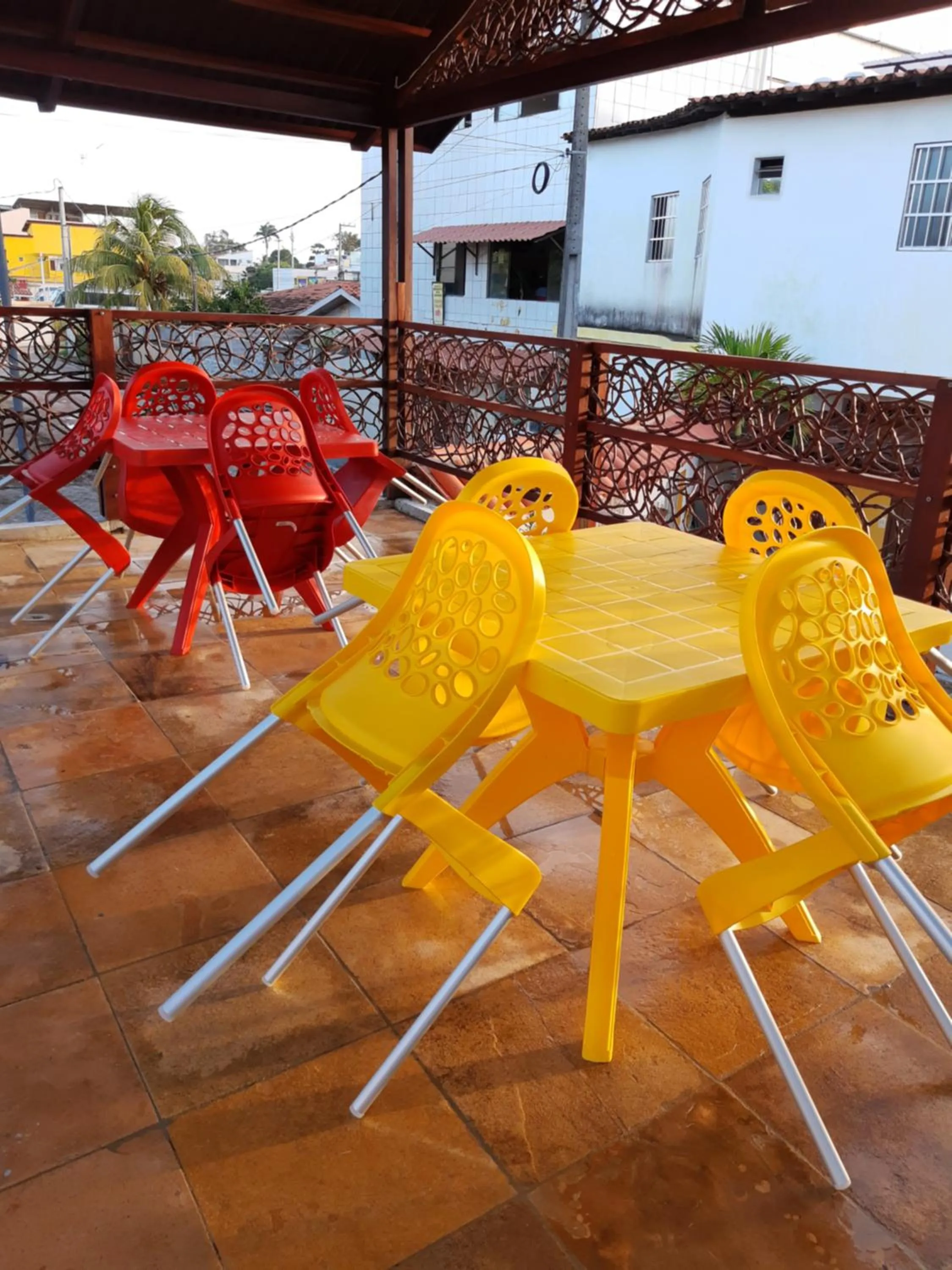 Balcony/Terrace in Suítes São Francisco