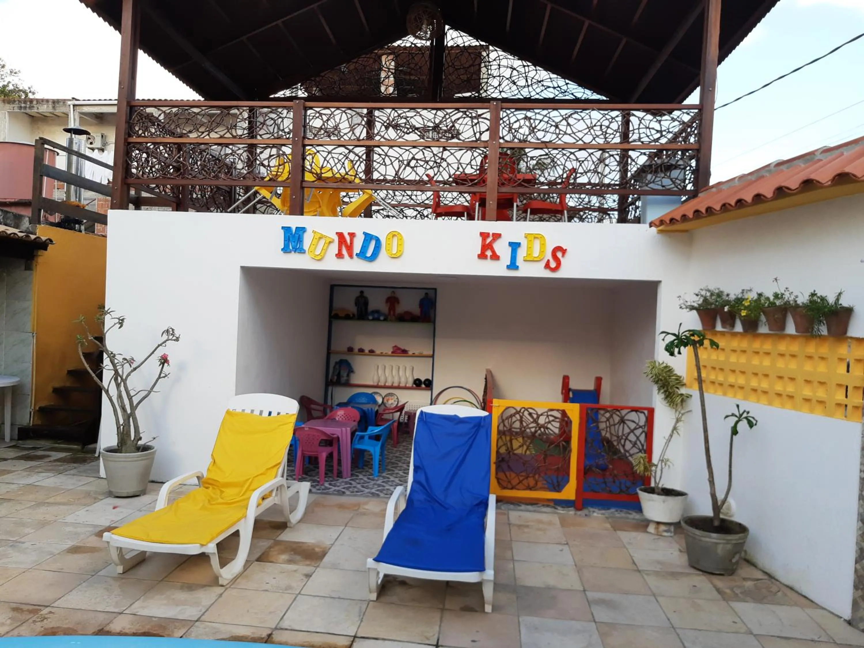 sunbed in Suítes São Francisco