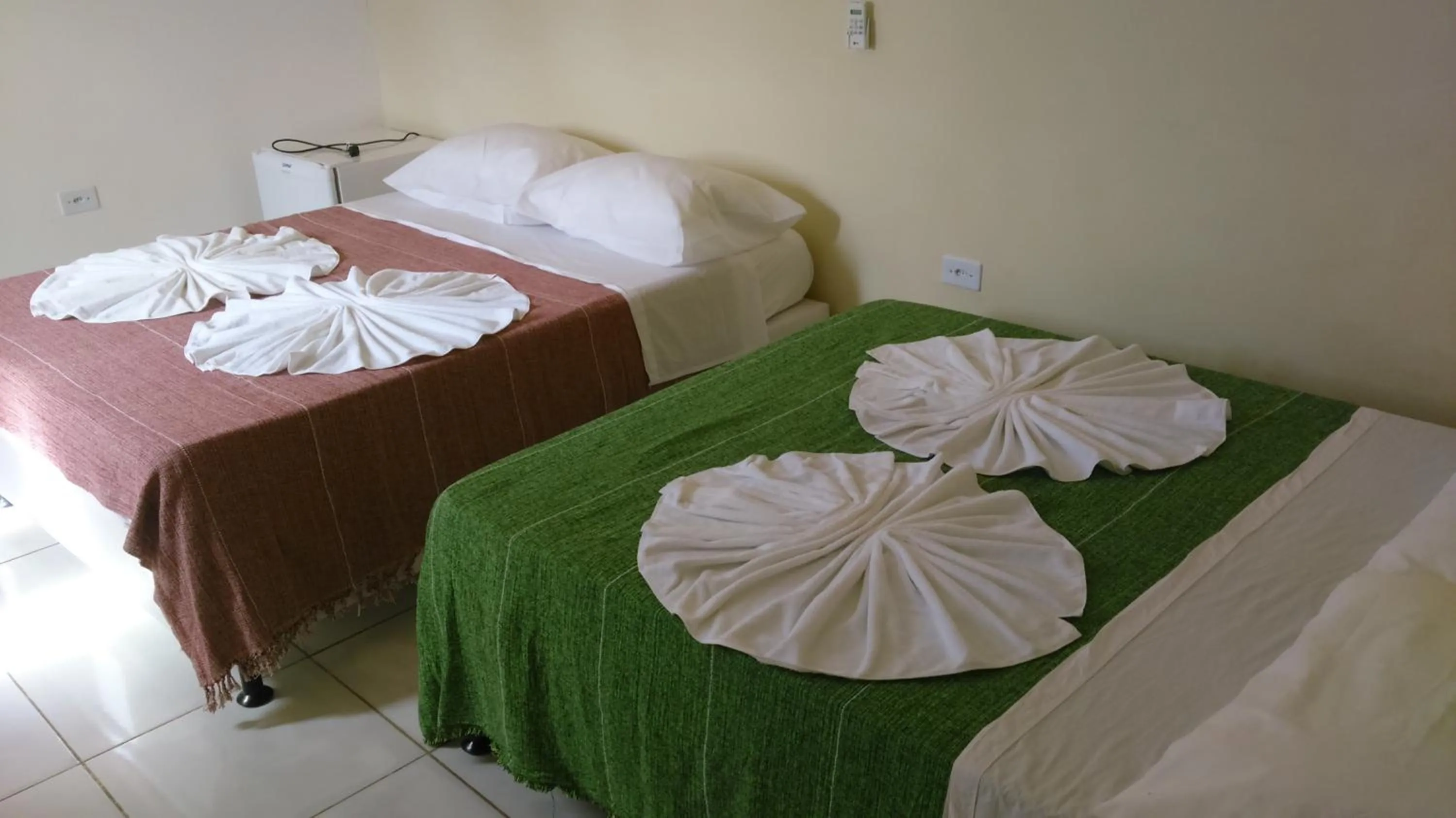 Bed in Suítes São Francisco