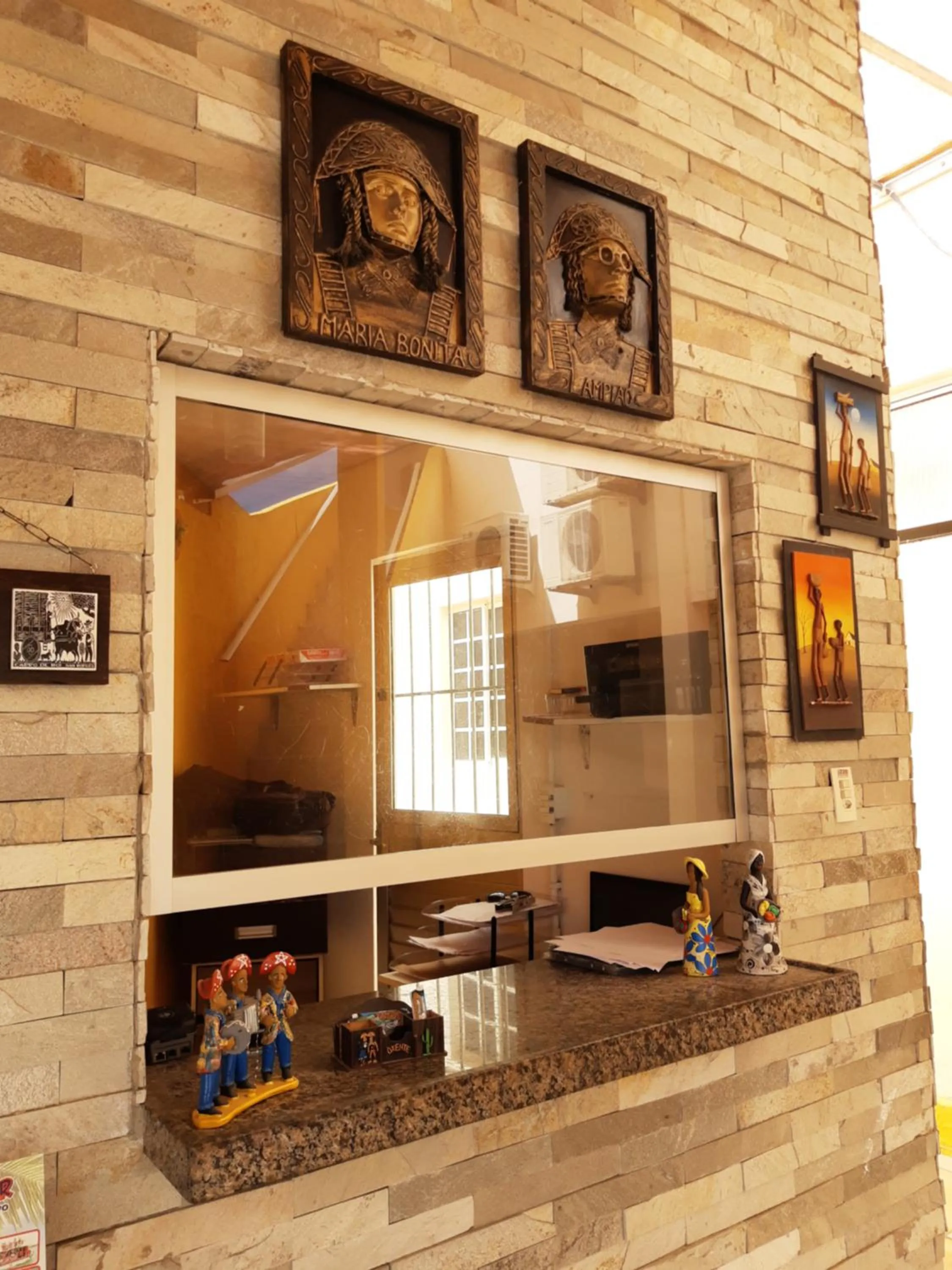 Lobby or reception in Suítes São Francisco