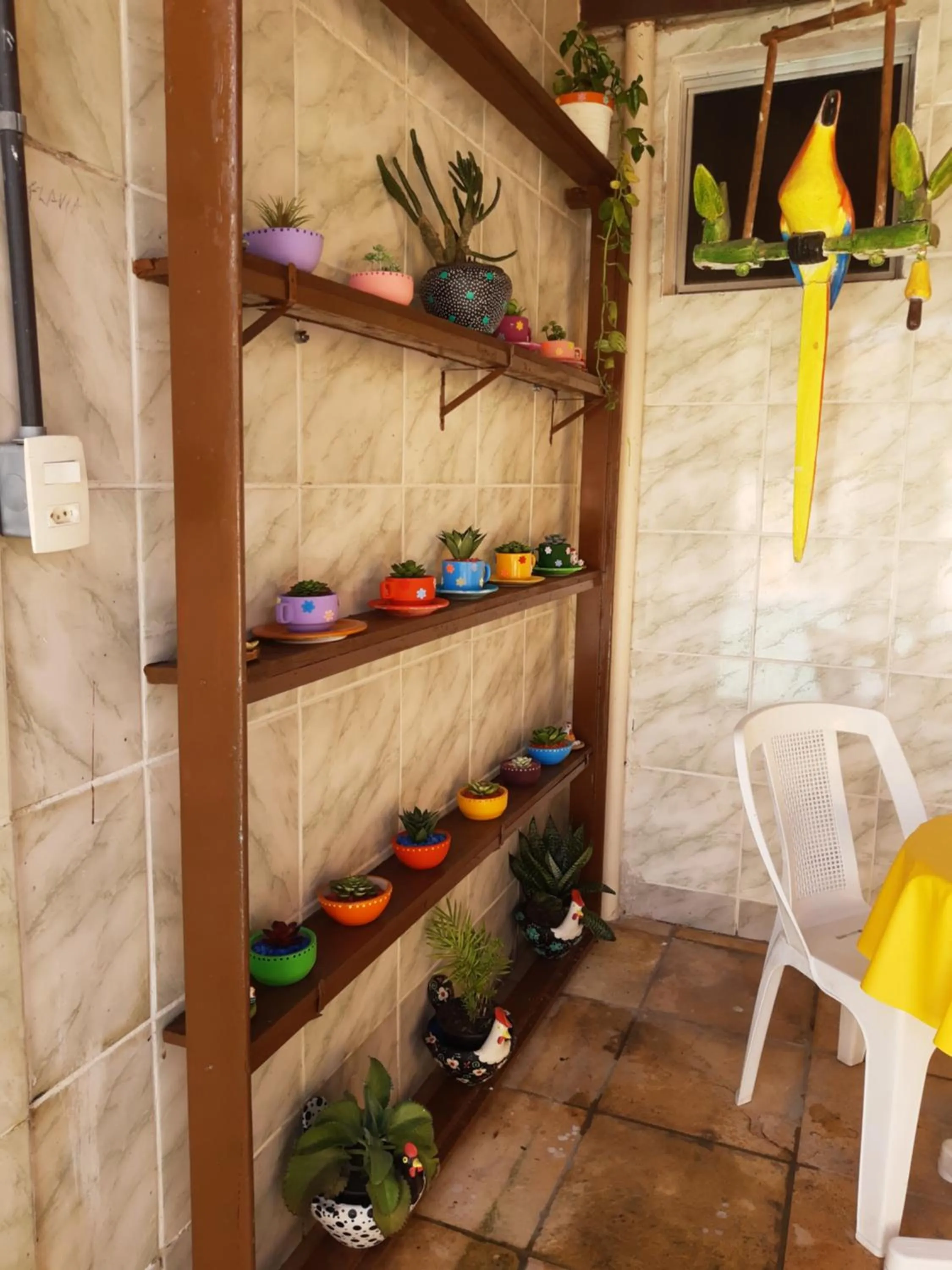 Decorative detail in Suítes São Francisco