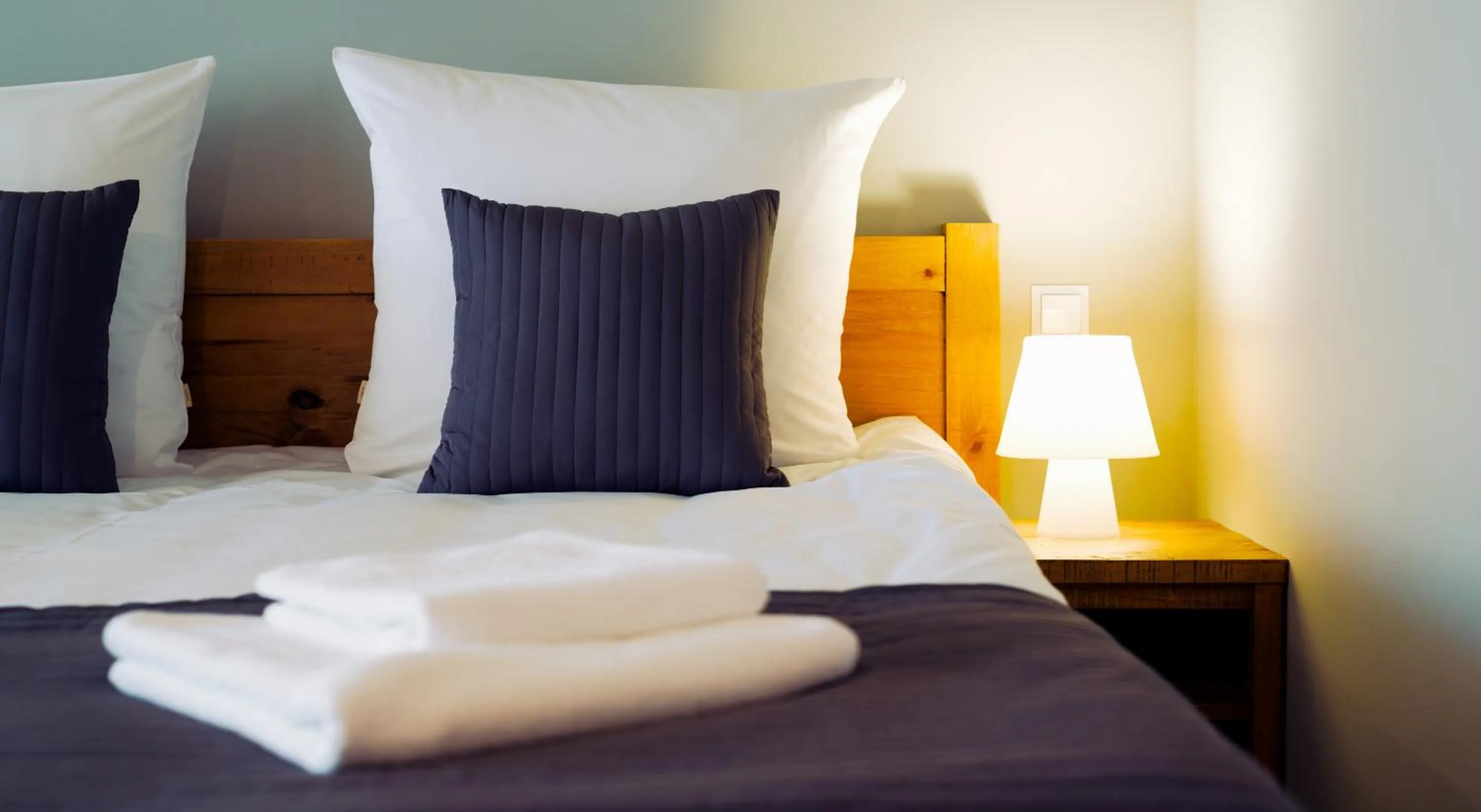 Bed in Lemon Resort Spa