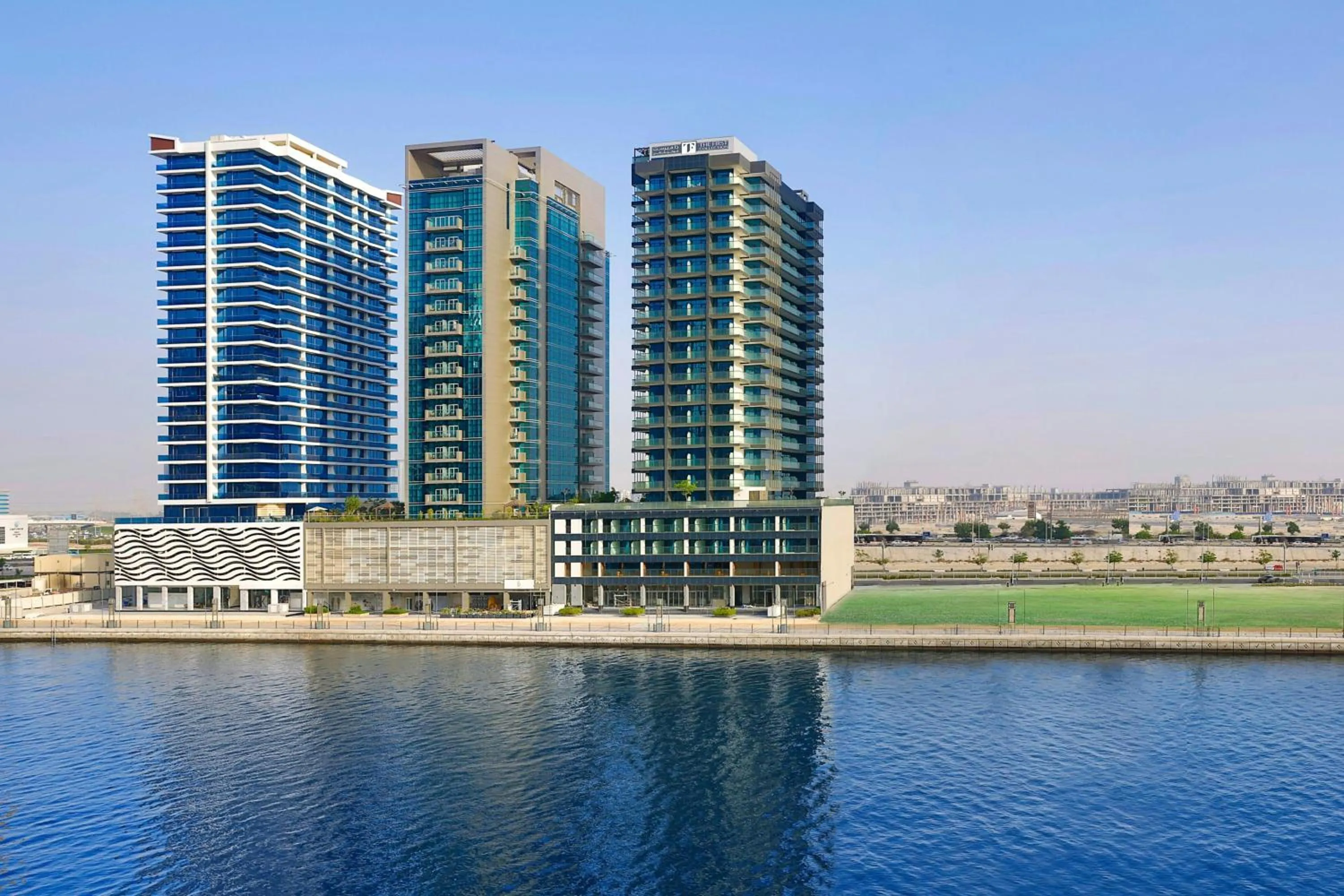 Property building in The First Collection Waterfront, Dubai, a Tribute Portfolio Hotel