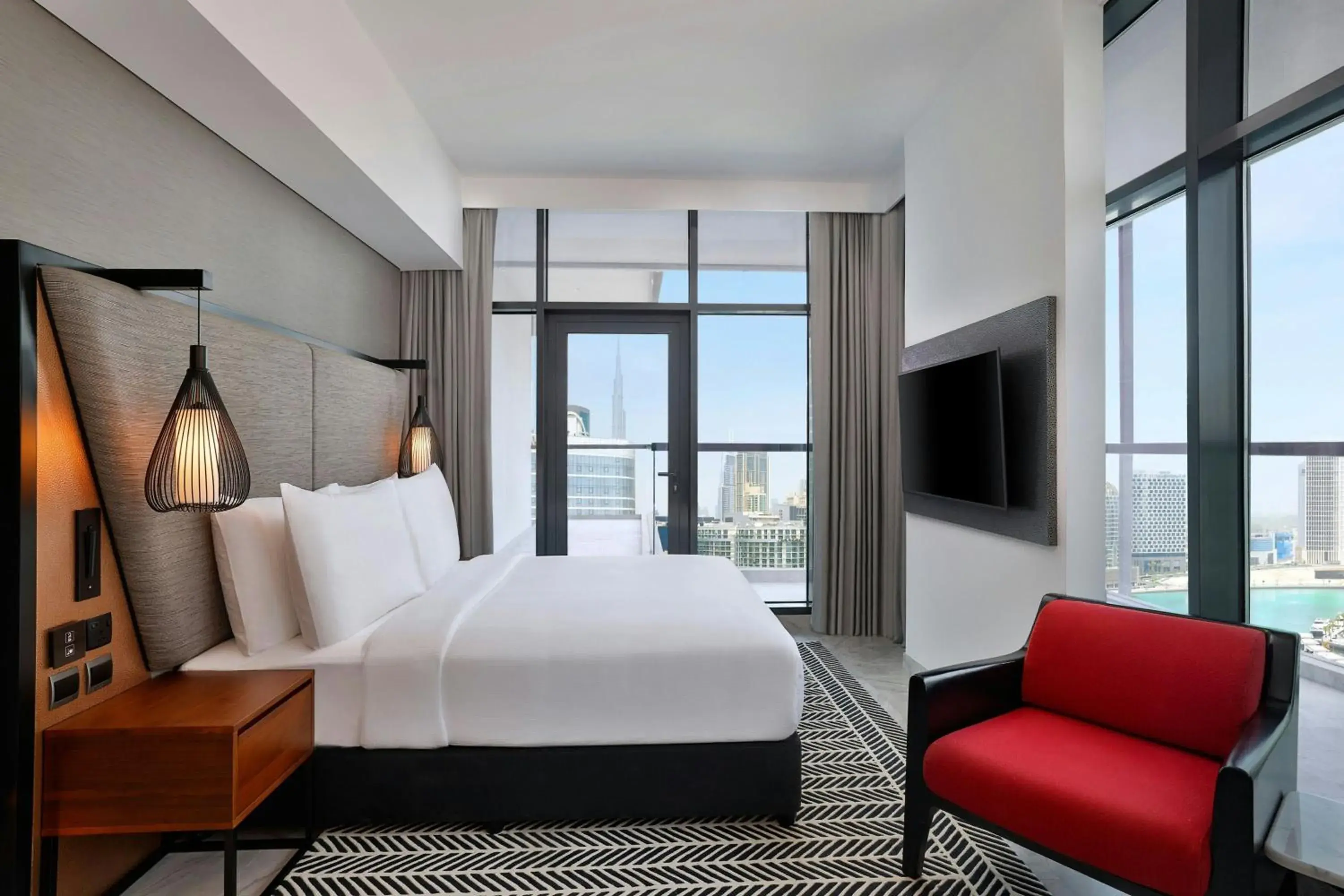 Premier King Room with Balcony and Terrace - single occupancy in The First Collection Waterfront, Dubai, a Tribute Portfolio Hotel Premier King Room with Balcony and Terrace - single occupancy in The First Collection Waterfront, Dubai, a Tribute Portfolio Hotel