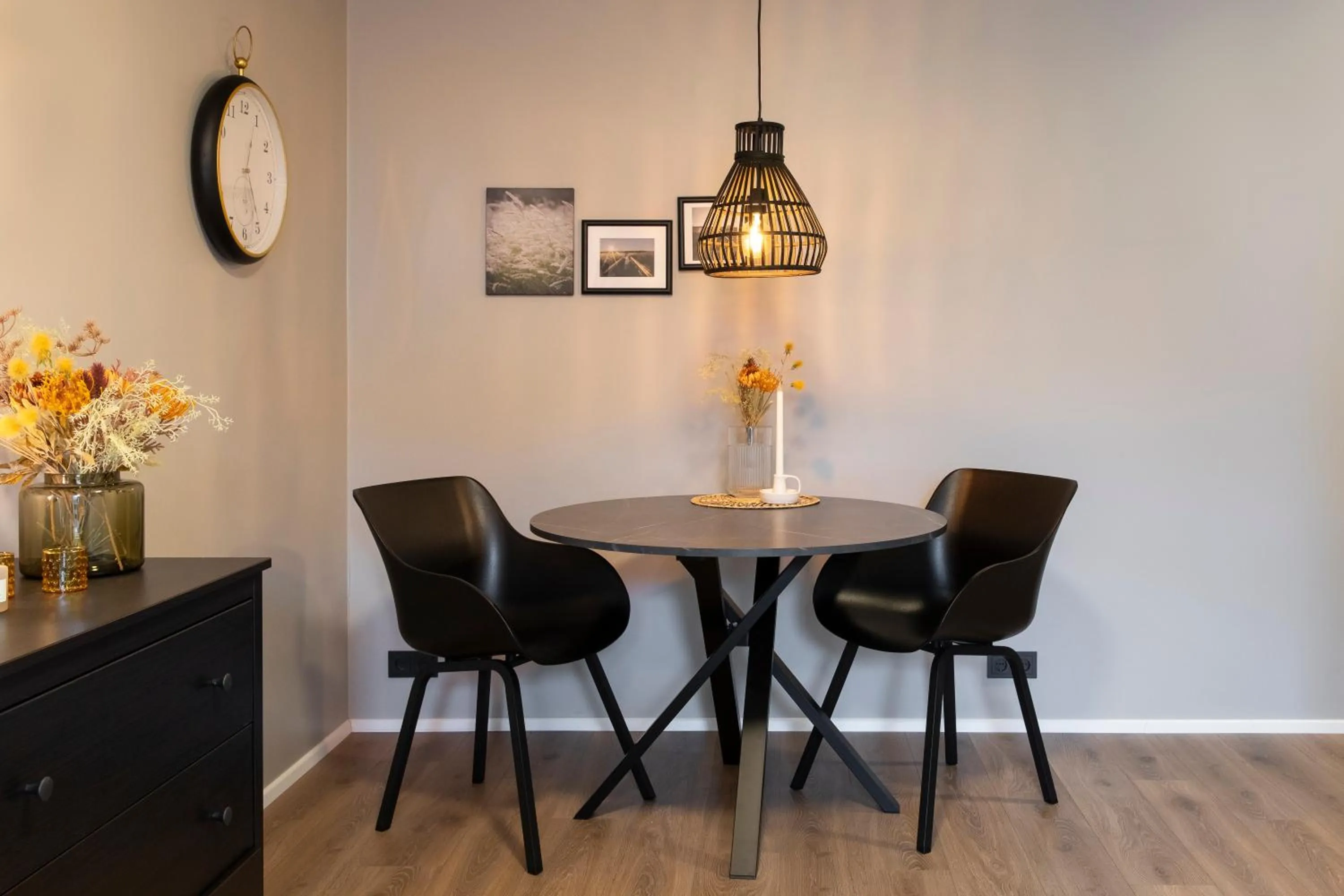 Seating area in Ray of Sunshine Hafnargata