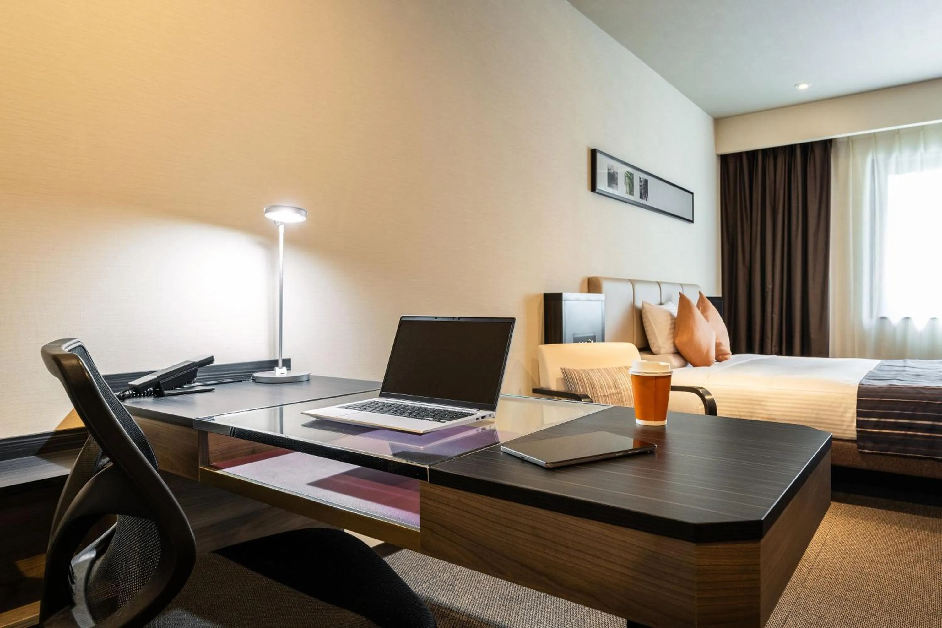 Photo of the whole room, Bed in HOTEL MYSTAYS PREMIER Kanazawa