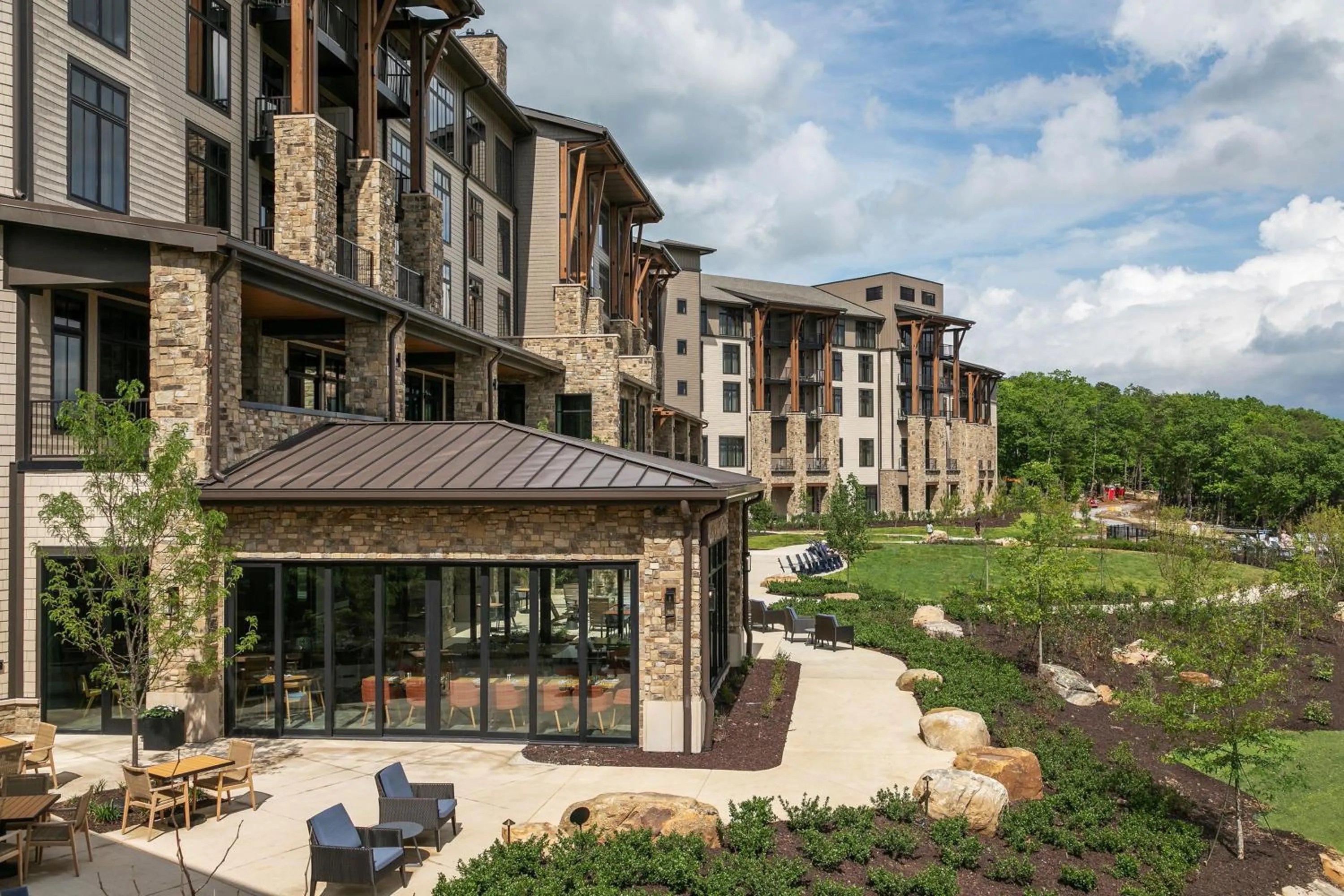 Property building in Cloudland at McLemore Resort Lookout Mountain, Curio by Hilton
