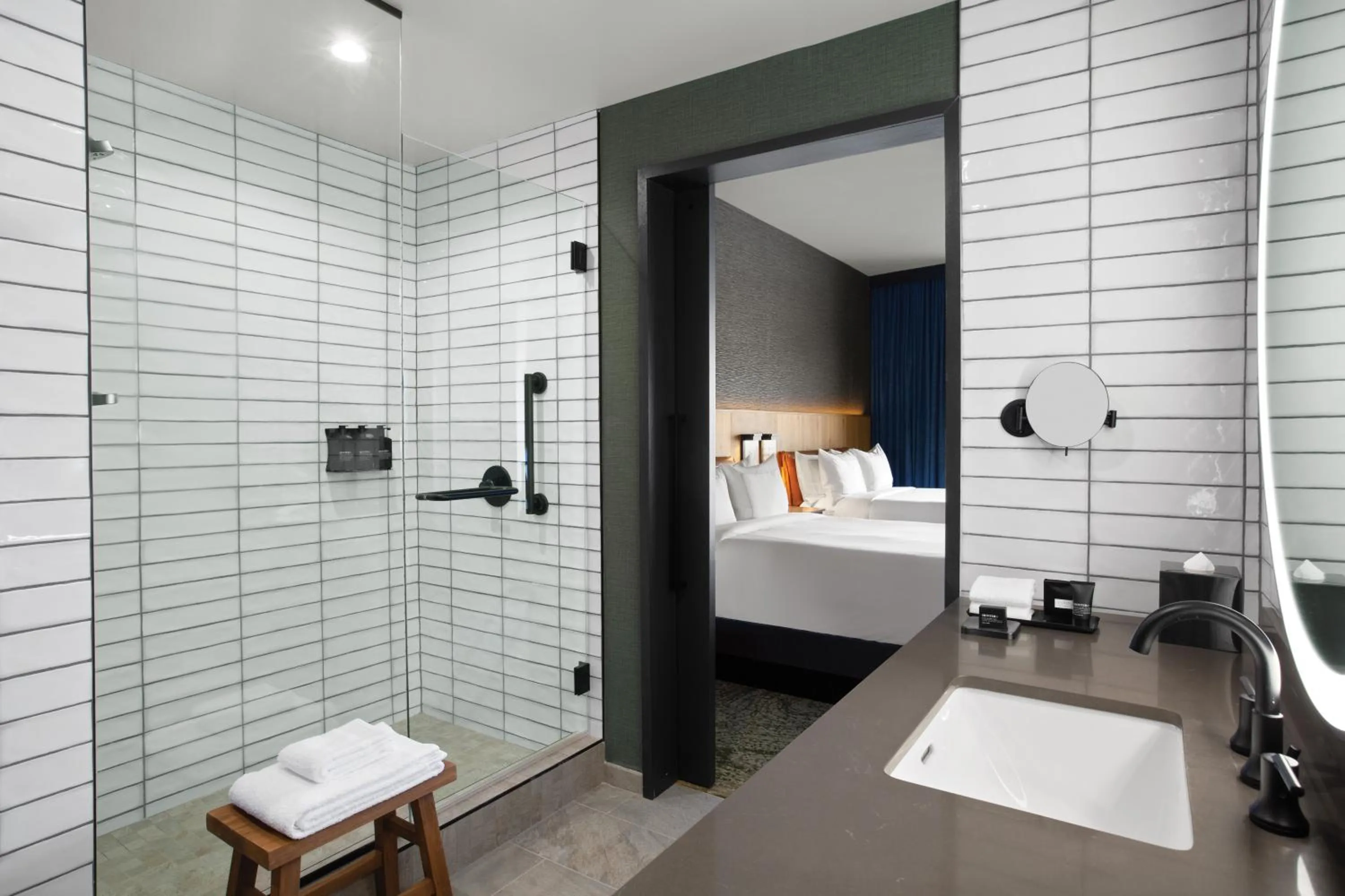 Shower in Cloudland at McLemore Resort Lookout Mountain, Curio by Hilton