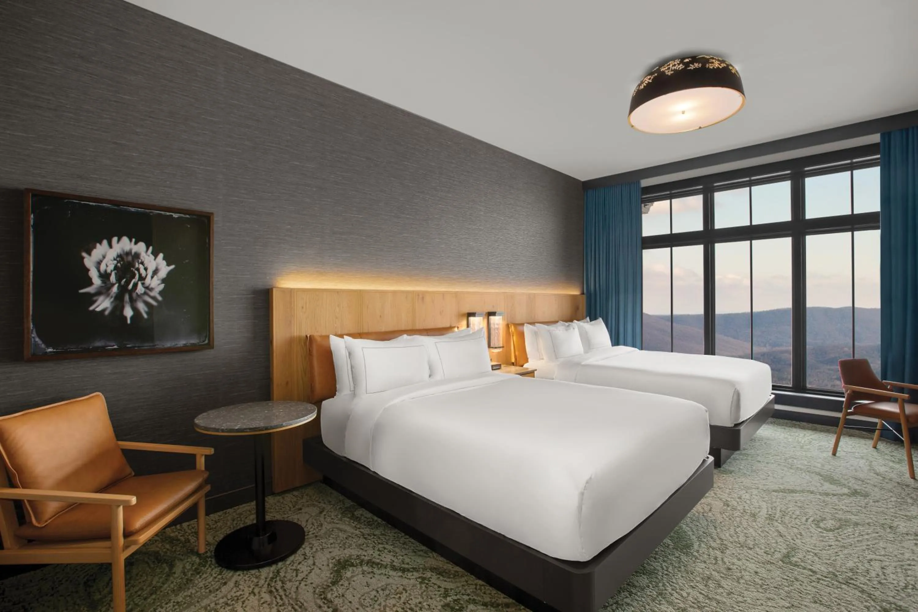 Bedroom, Bed in Cloudland at McLemore Resort Lookout Mountain, Curio by Hilton