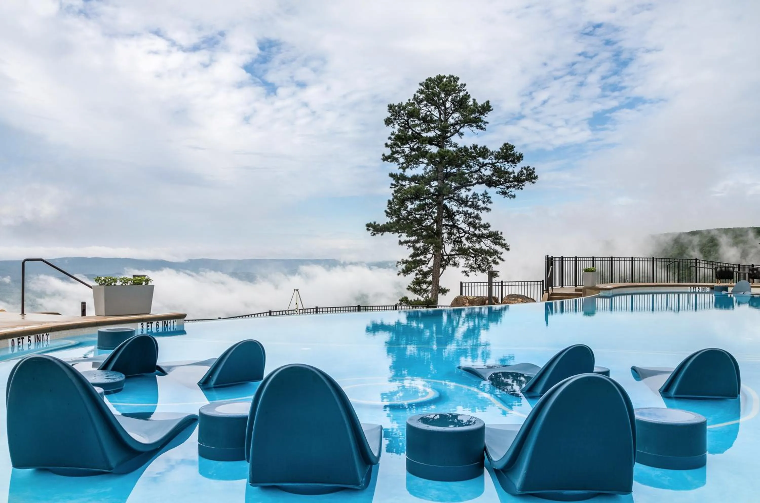 Swimming pool in Cloudland at McLemore Resort Lookout Mountain, Curio by Hilton