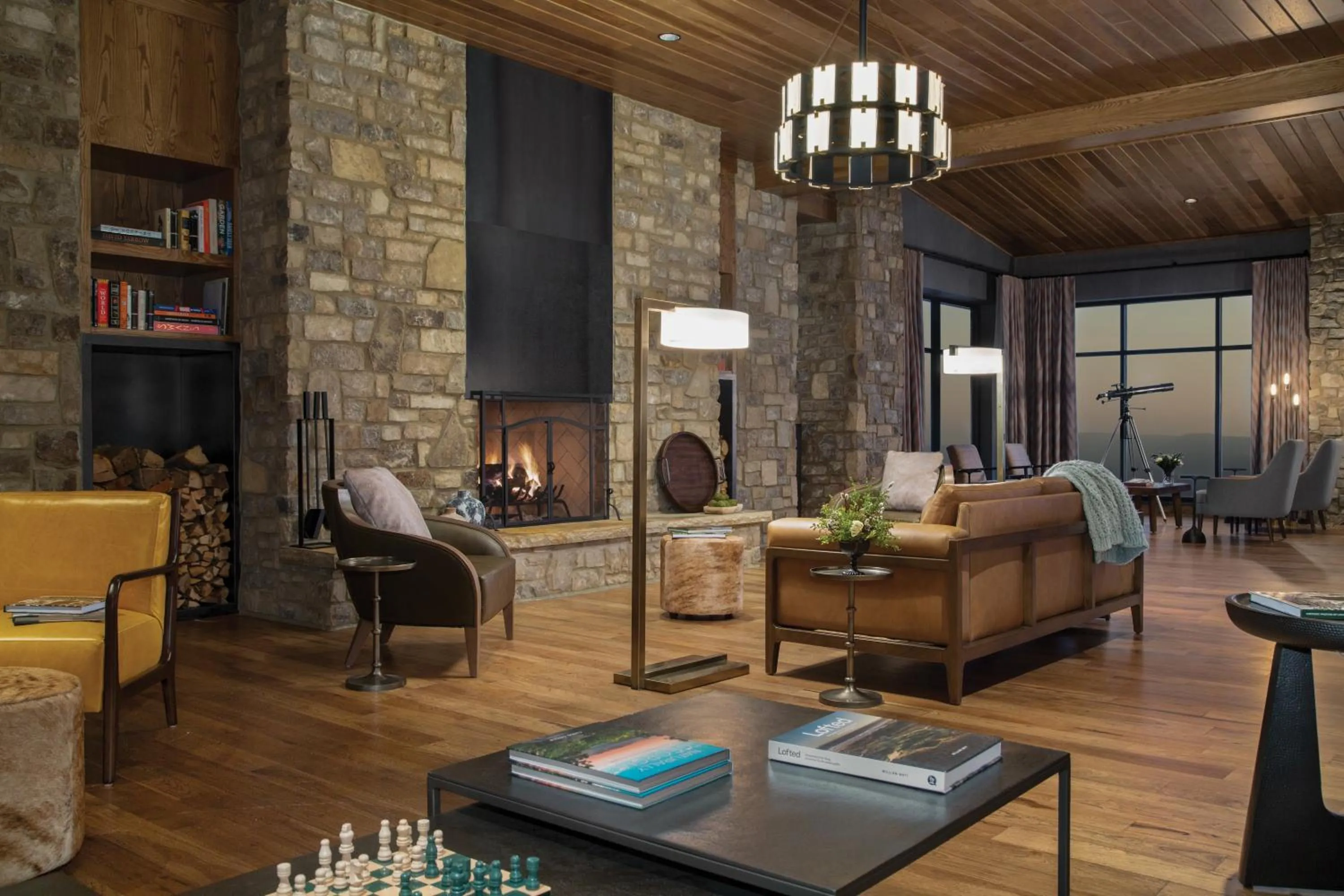 Library in Cloudland at McLemore Resort Lookout Mountain, Curio by Hilton