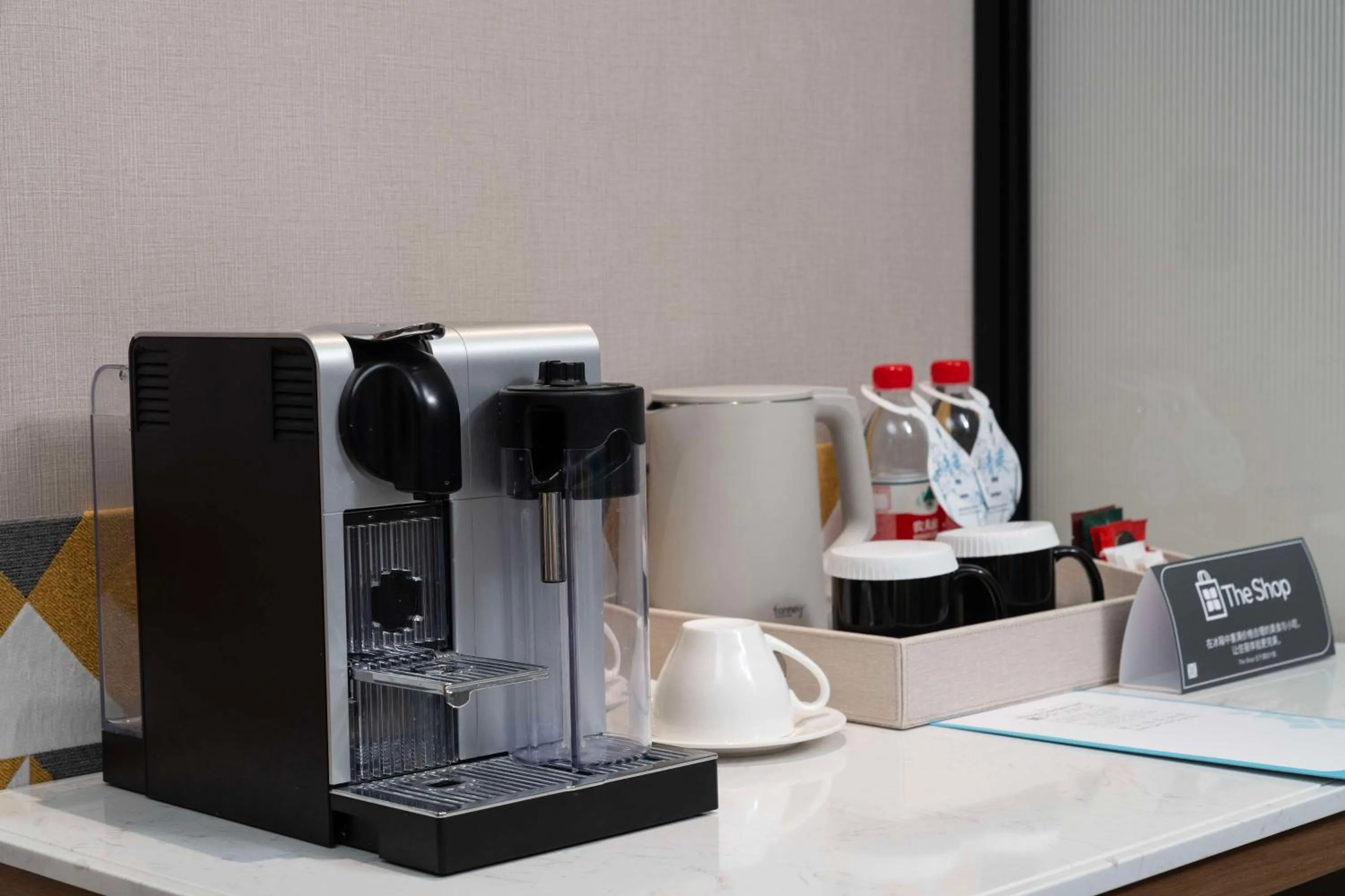 Kitchen or kitchenette in Hilton Garden Inn Huzhou High-Speed Railway Station