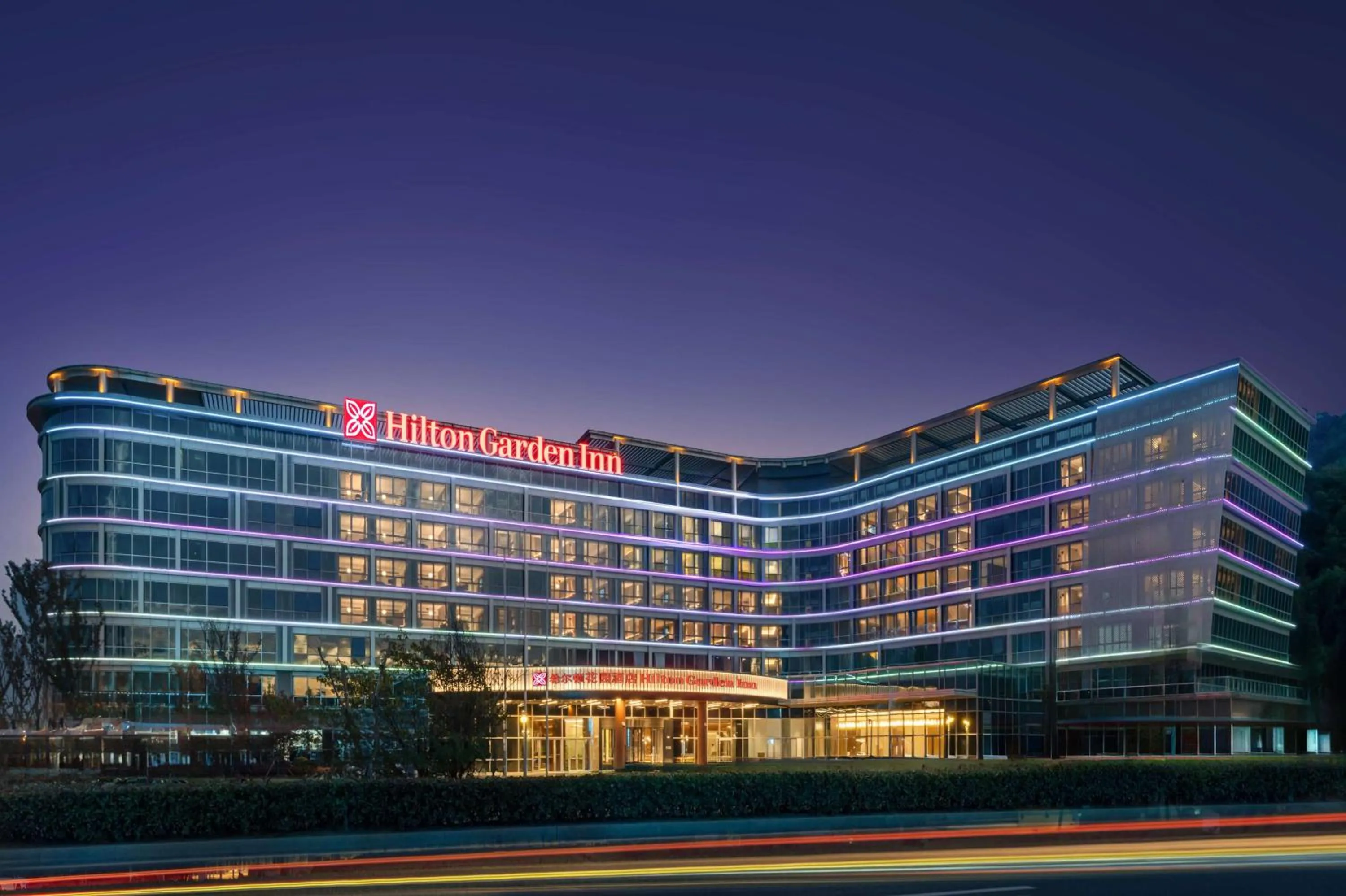 Property building in Hilton Garden Inn Huzhou High-Speed Railway Station