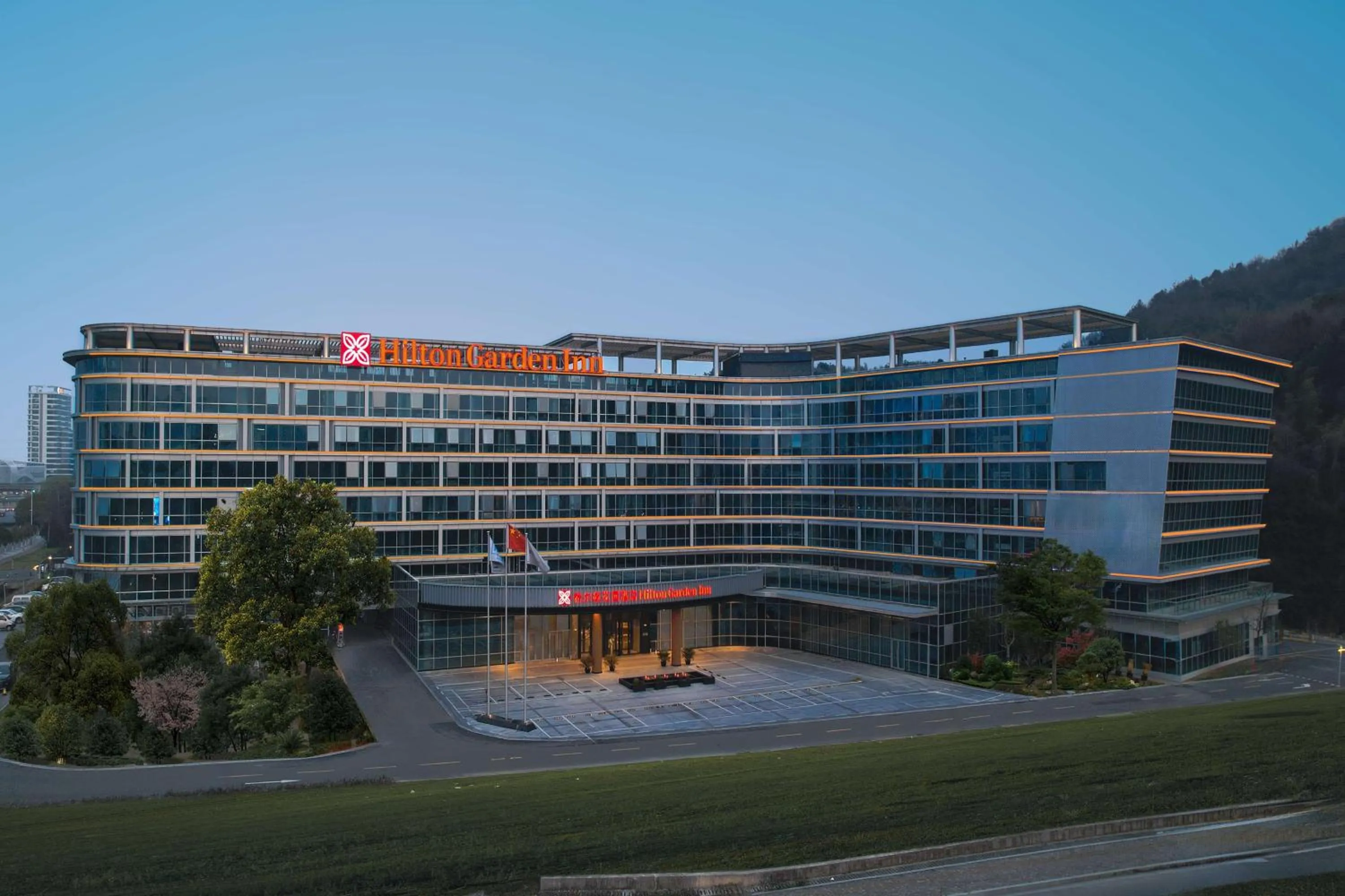 Property building in Hilton Garden Inn Huzhou High-Speed Railway Station