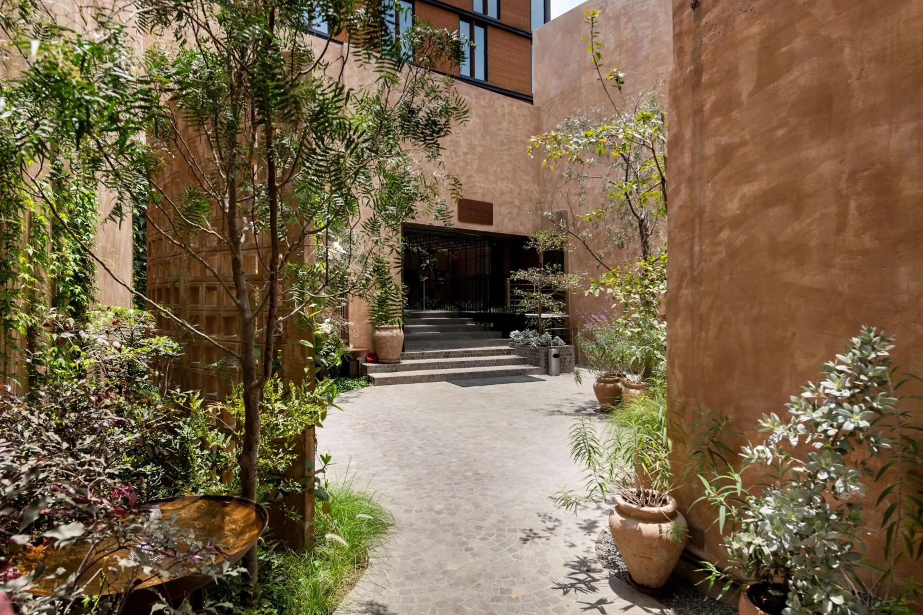 Inner courtyard view in Doubletree By Hilton Lima San Isidro