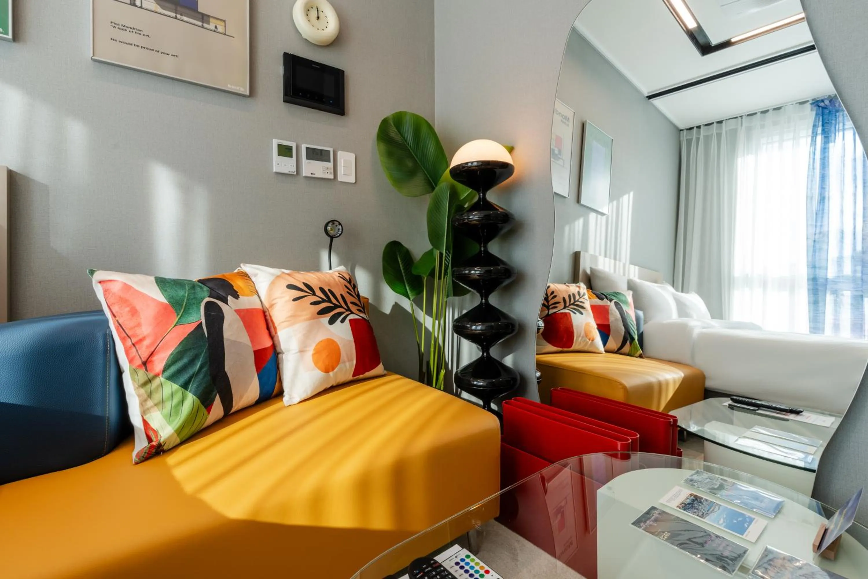 Living room in Radiant Nampo Hotel