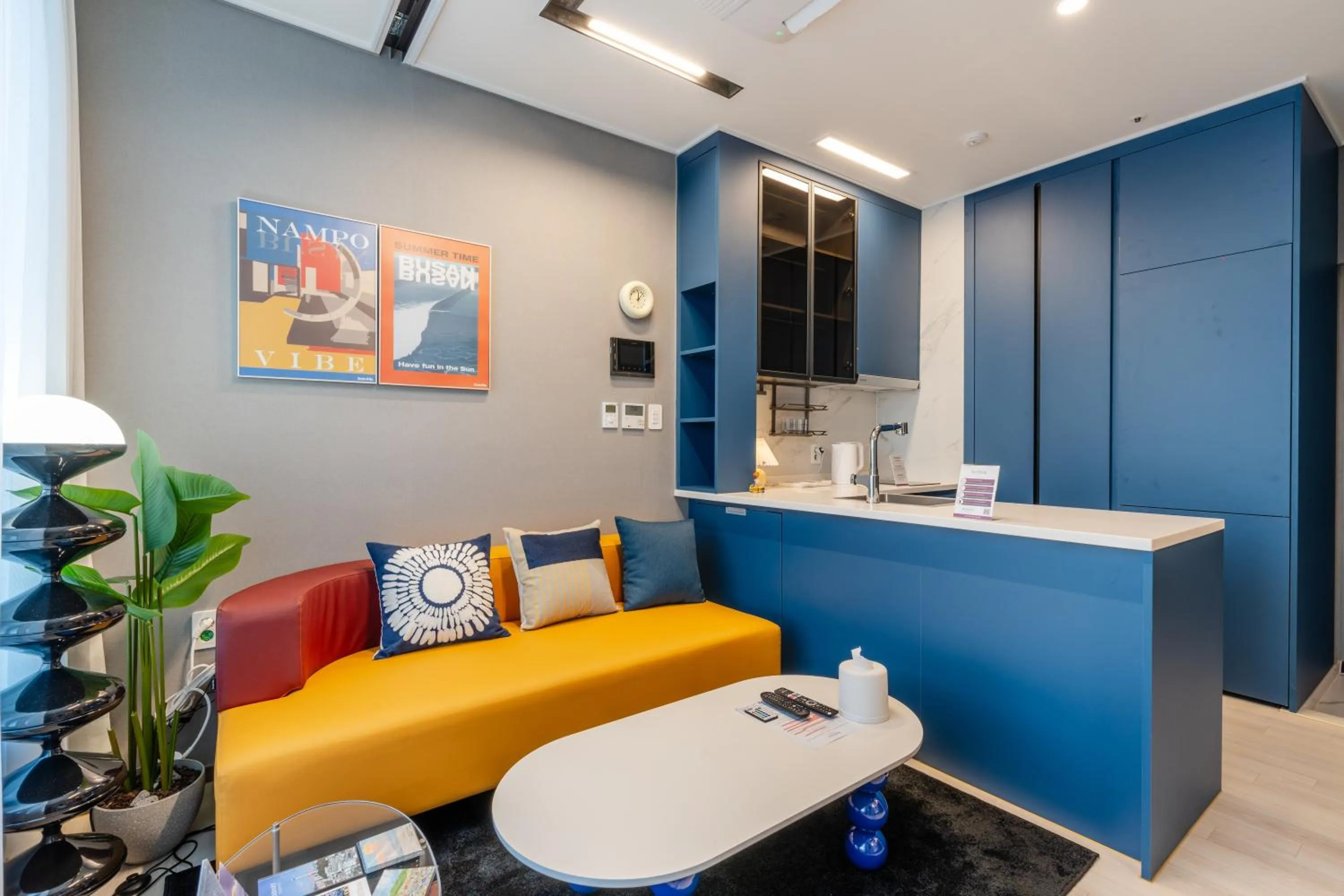 Living room in Radiant Nampo Hotel