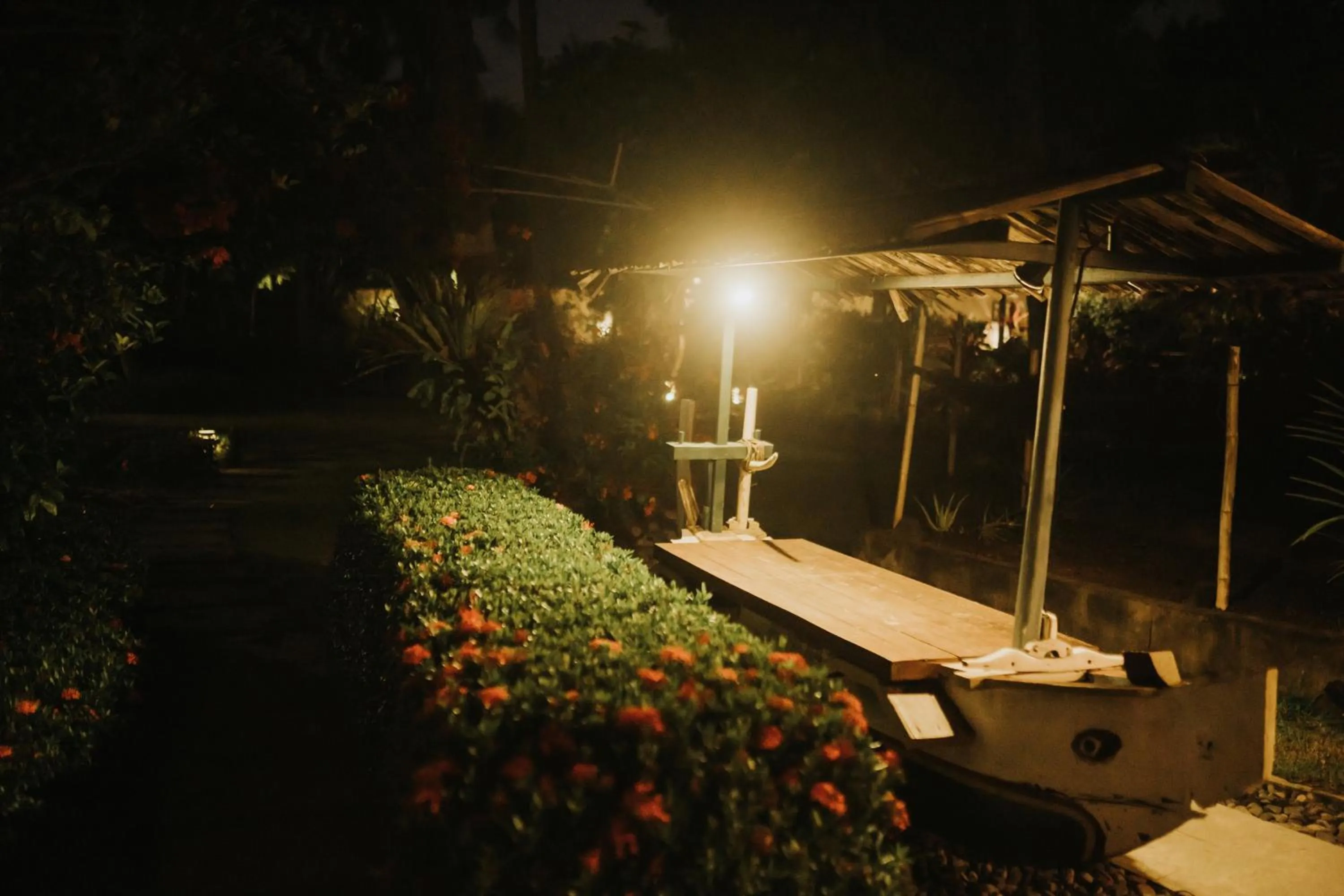 Garden view in ALOKA BAHARI Villas