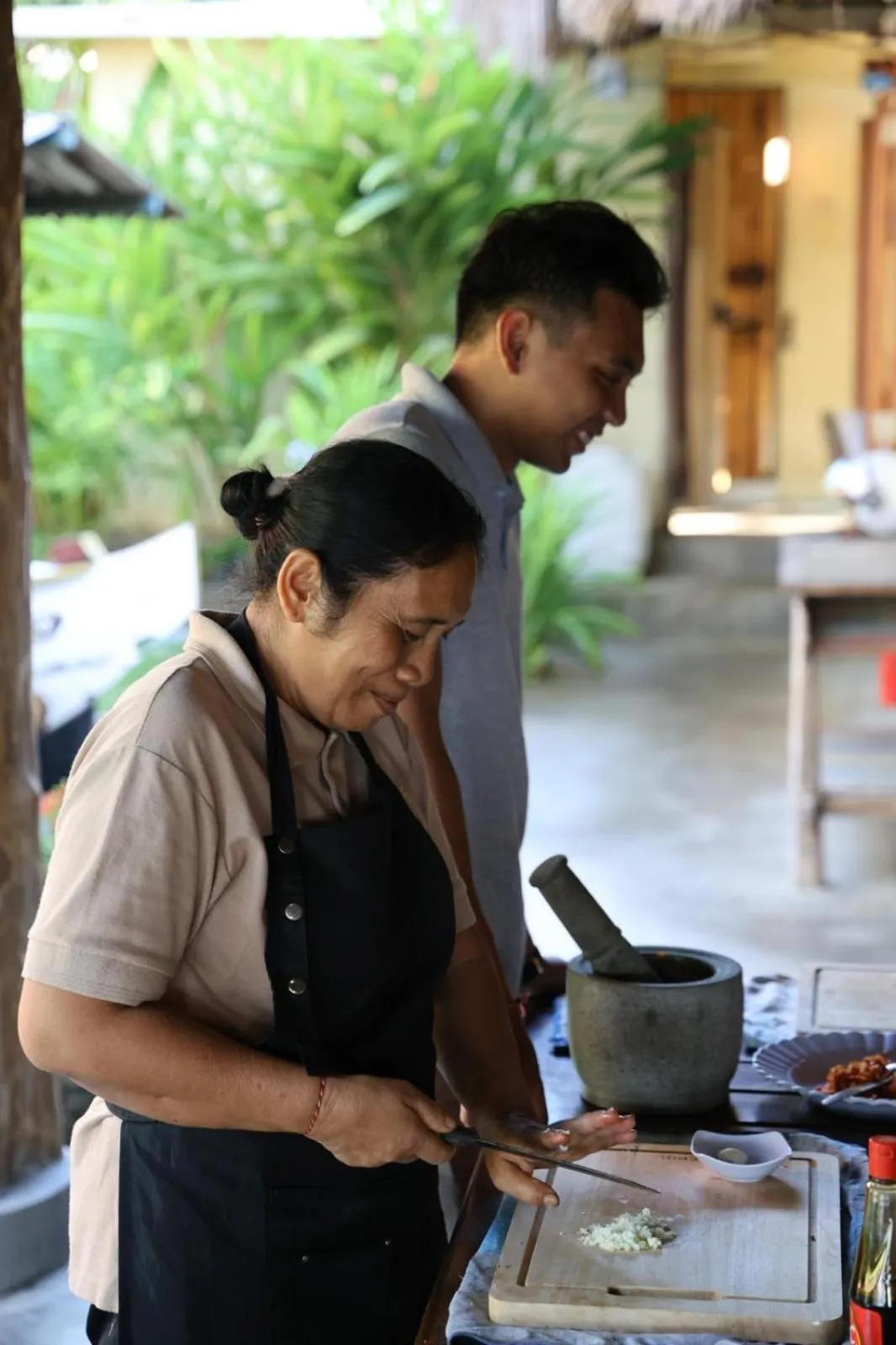 Restaurant/places to eat in ALOKA BAHARI Villas