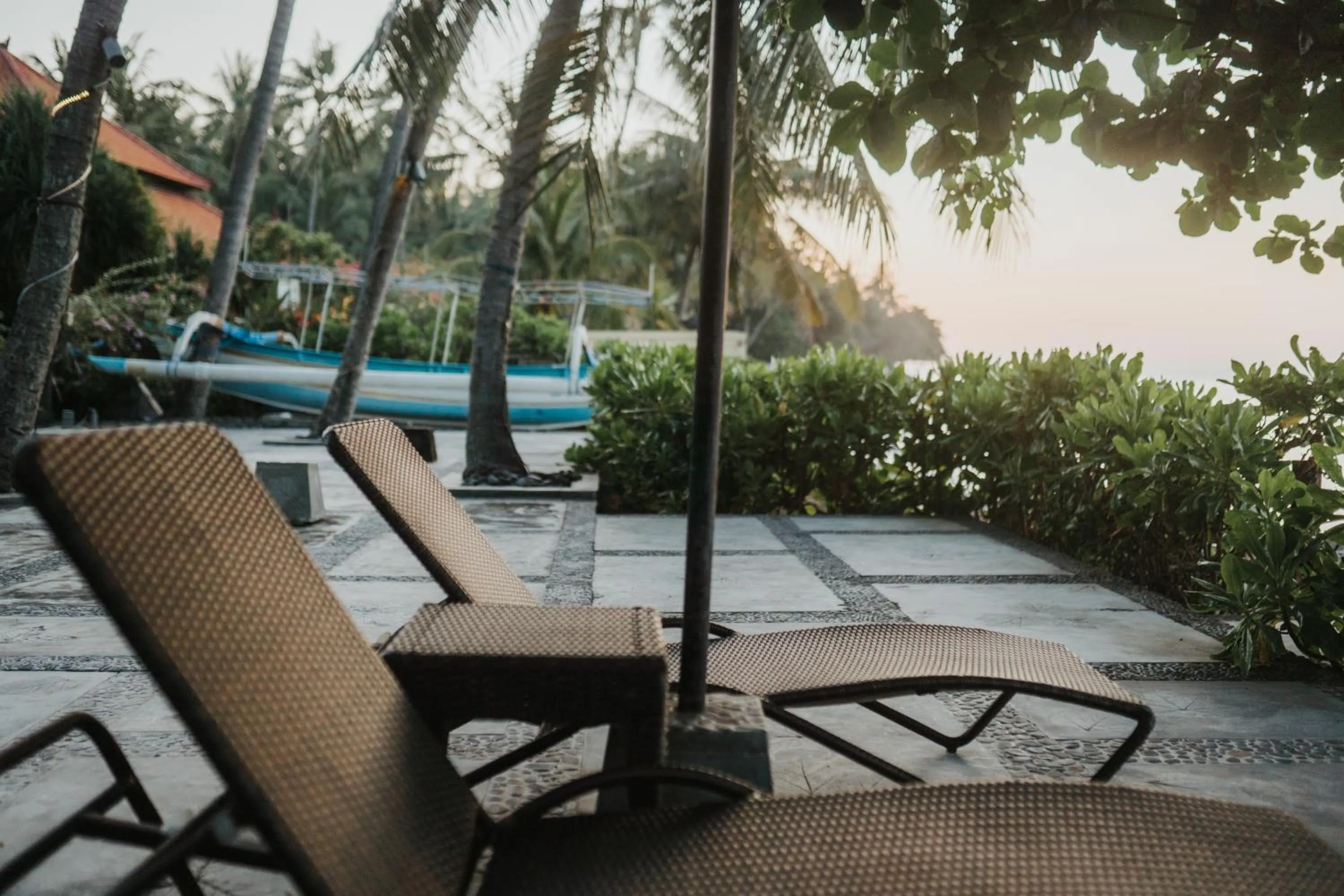 Seating area in ALOKA BAHARI Villas