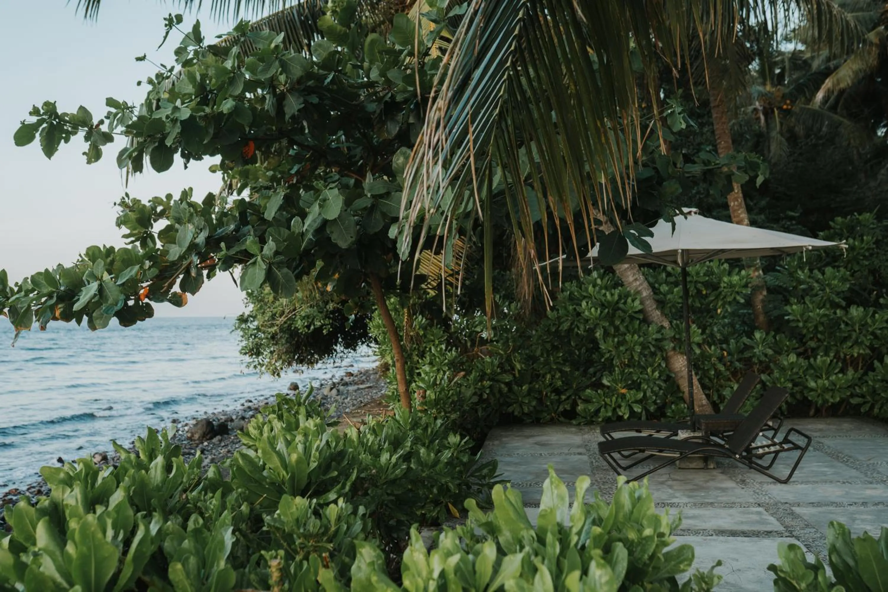 Beach in ALOKA BAHARI Villas