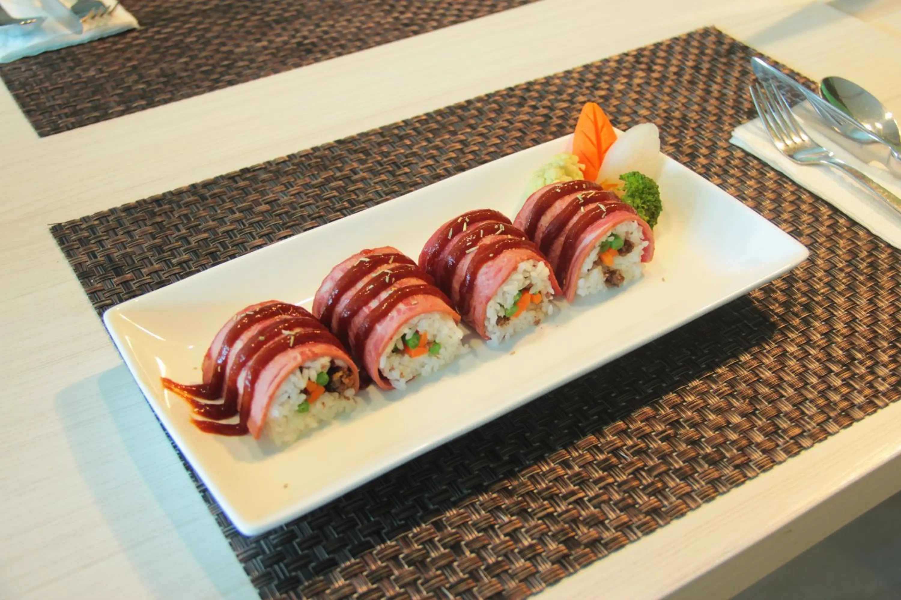 Food in Sala View Hotel