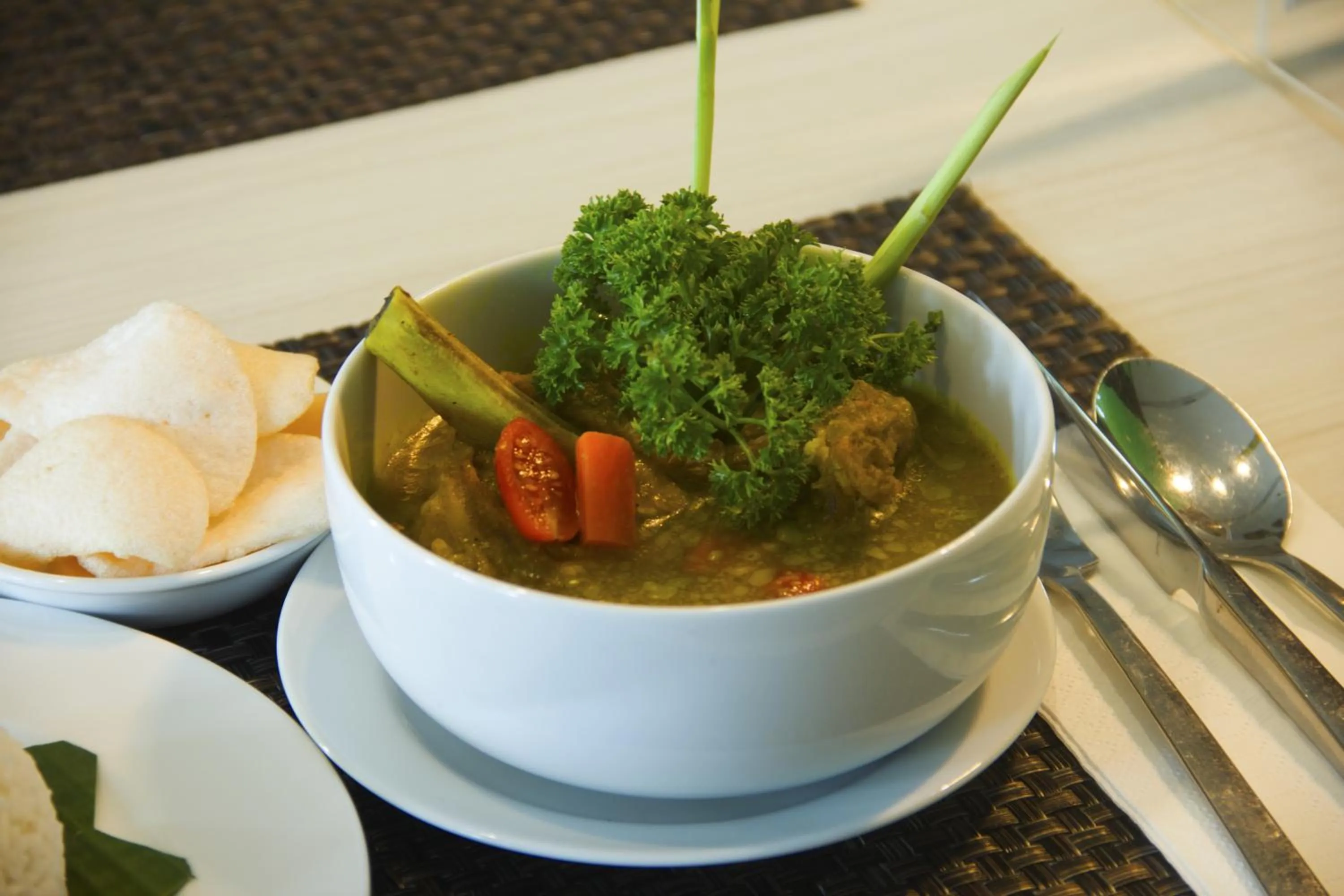 Food in Sala View Hotel