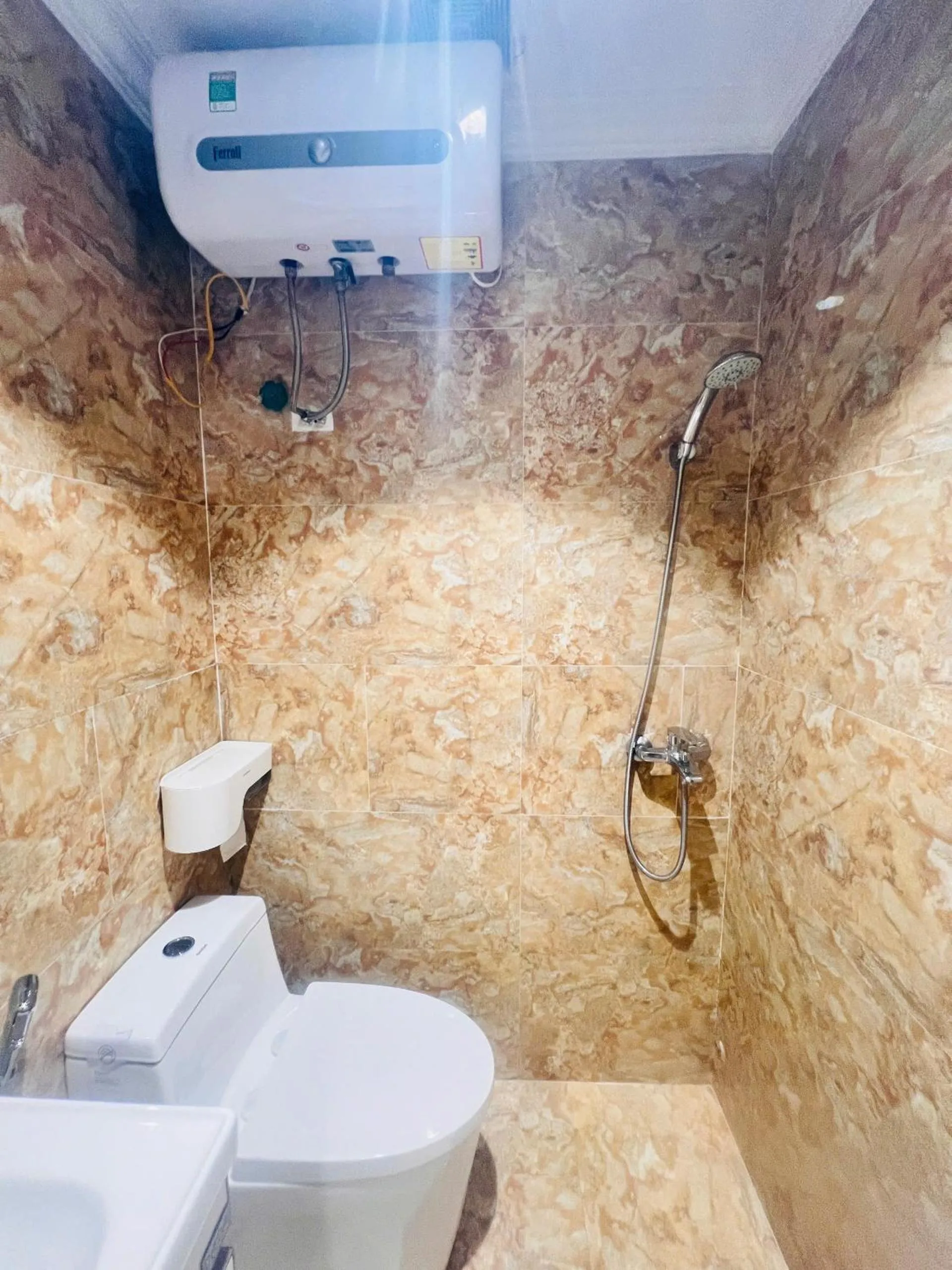 Toilet in Diamond Hotel Sapa