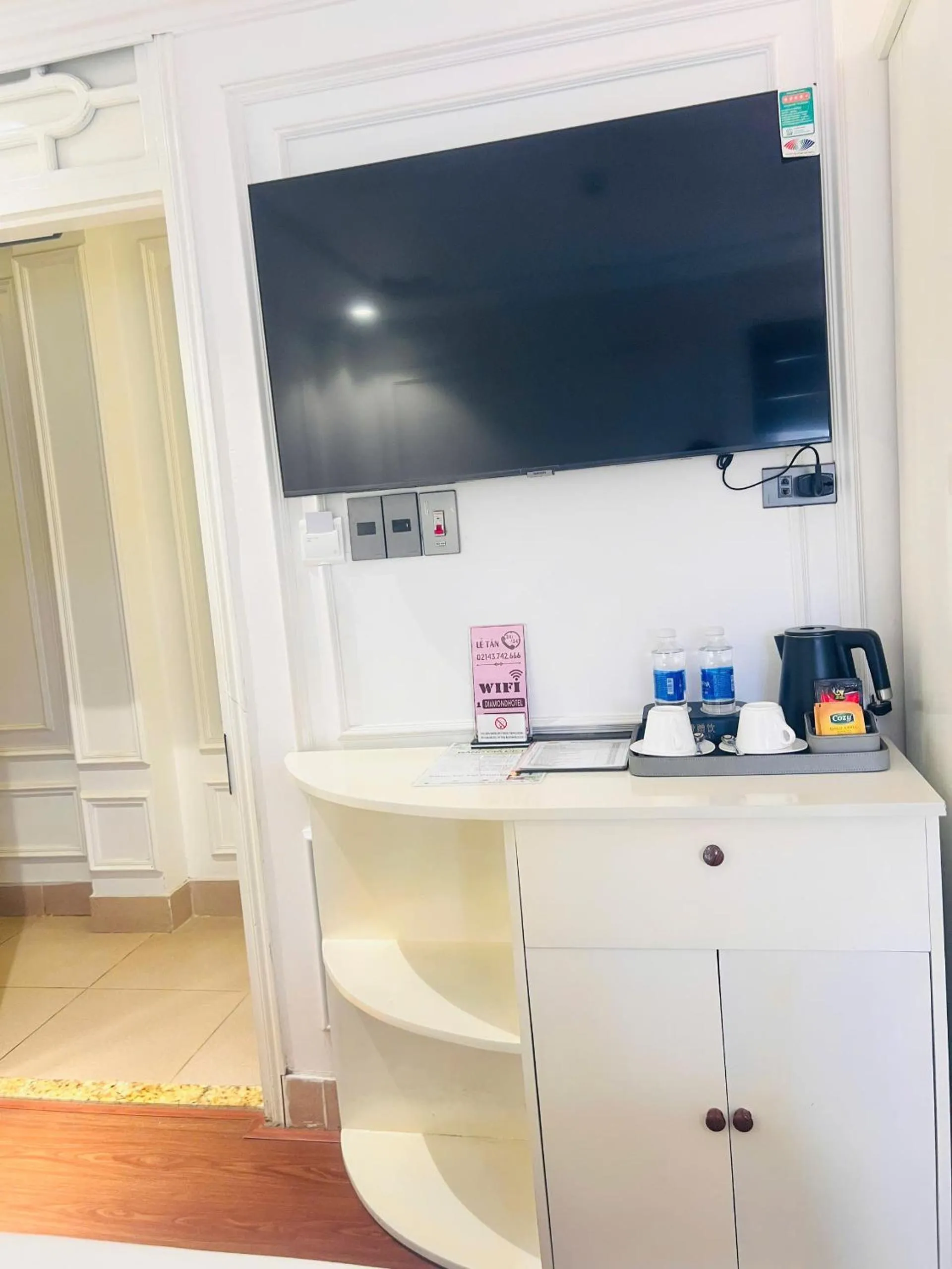 Decorative detail in Diamond Hotel Sapa